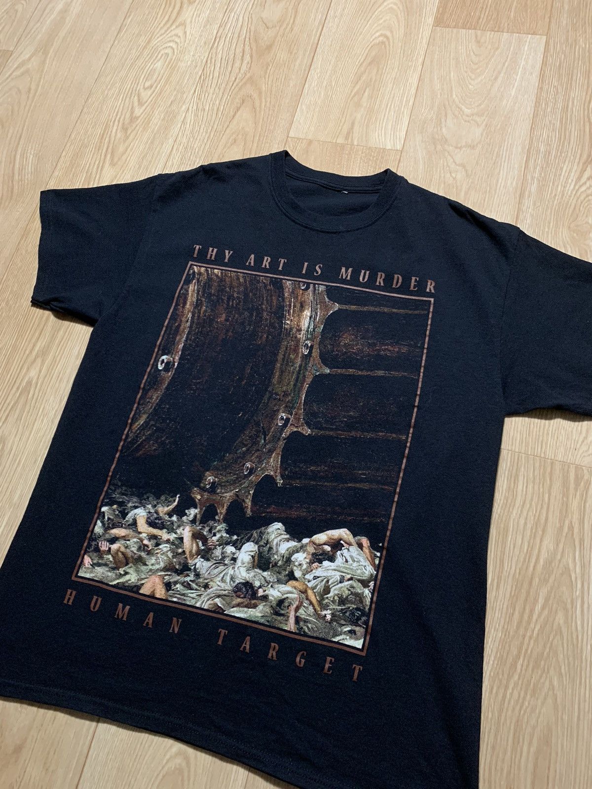Band Tees Thy Art Is Murder Human Target T-Shirt Size US L / EU 52-54 / 3 - 2 Thumbnail