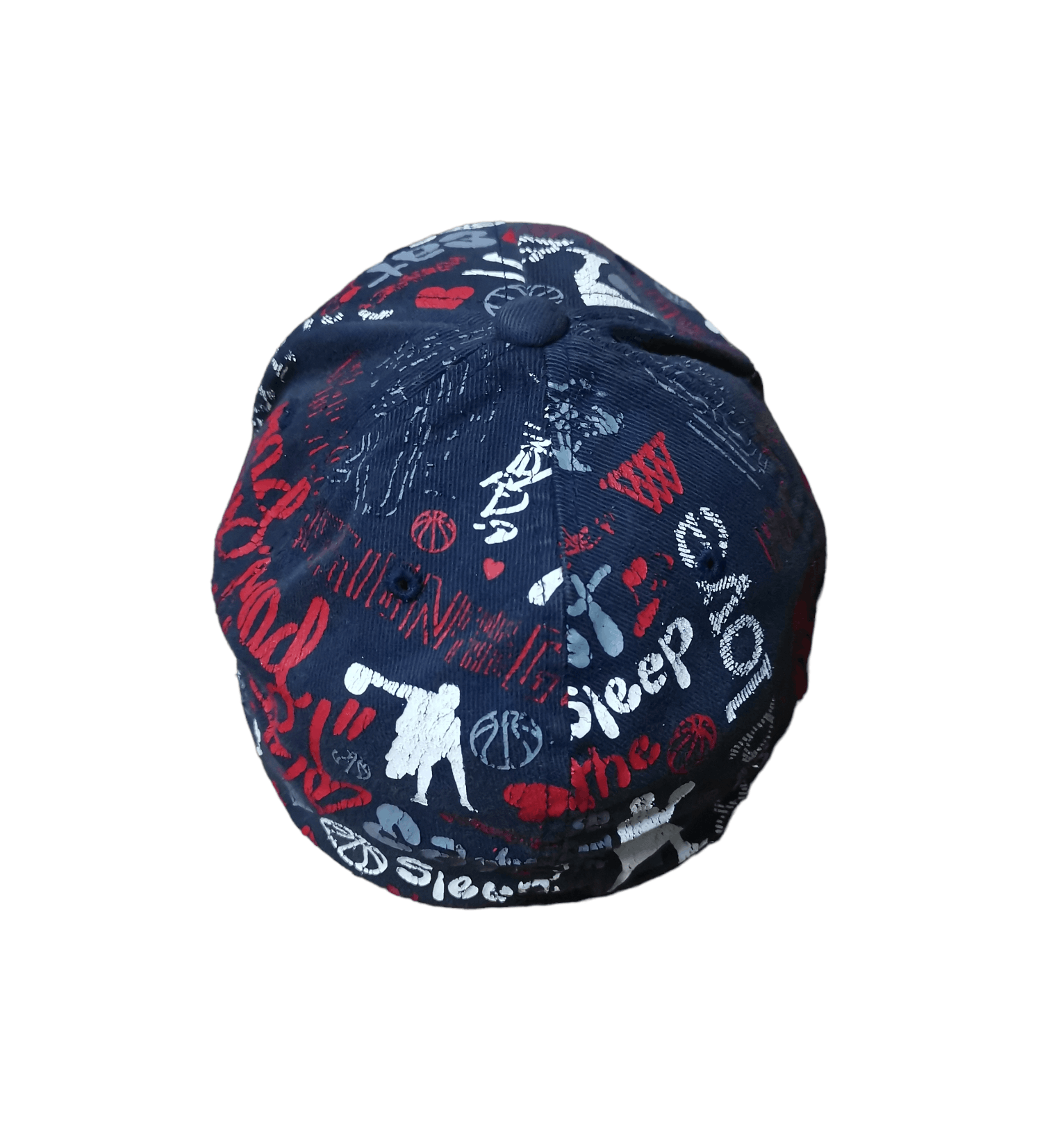 Nike Vintage Nike Swoosh Fullprinted Hat Size ONE SIZE - 4 Thumbnail