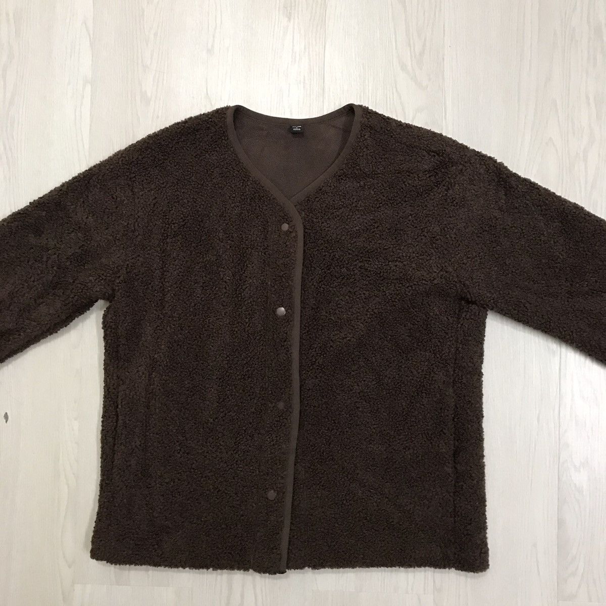 Japanese Brand × Uniqlo Uniqlo Japan Deep Pile Sherpa Jacket Size S / US 4 / IT 40 - 1 Thumbnail