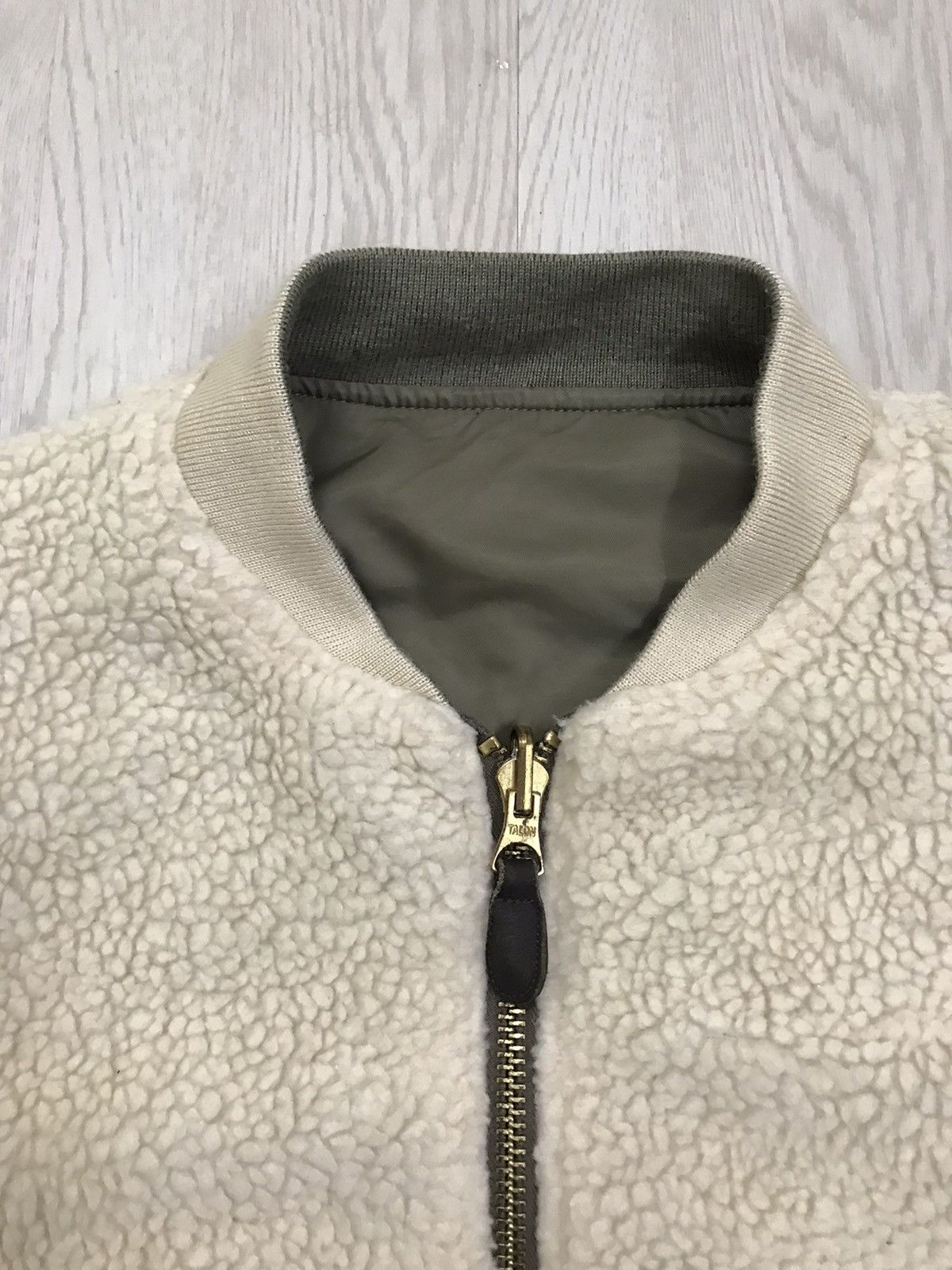 Japanese Brand × Vintage Vintage Freaks Store Japan Bomber Deep Pile Sherpa Jacket Size S / US 4 / IT 40 - 12 Thumbnail