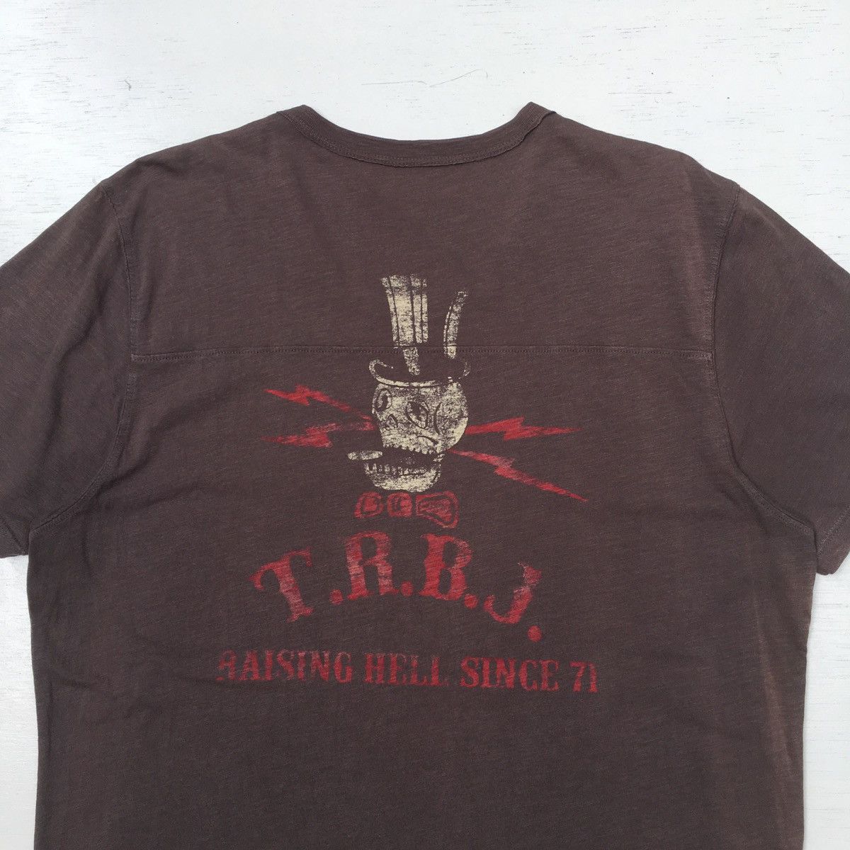 True Religion TRUE RELIGION T-SHIRT UNEVEN FADED Size US L / EU 52-54 / 3 - 7 Thumbnail
