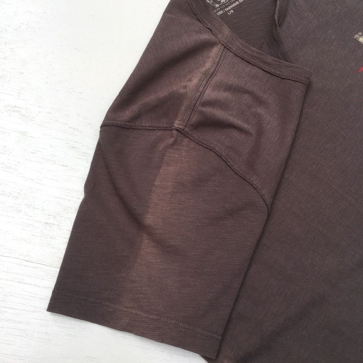 True Religion TRUE RELIGION T-SHIRT UNEVEN FADED Size US L / EU 52-54 / 3 - 22 Thumbnail
