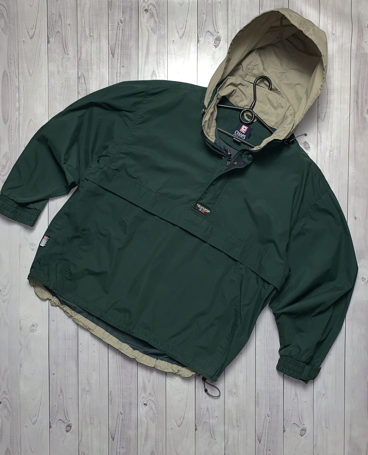 Chaps Ralph Lauren × Polo Ralph Lauren × Vintage Vintage Chaps Polo Ralph Lauren anorak light jacket size XL Size US XL / EU 56 / 4 - 1 Thumbnail