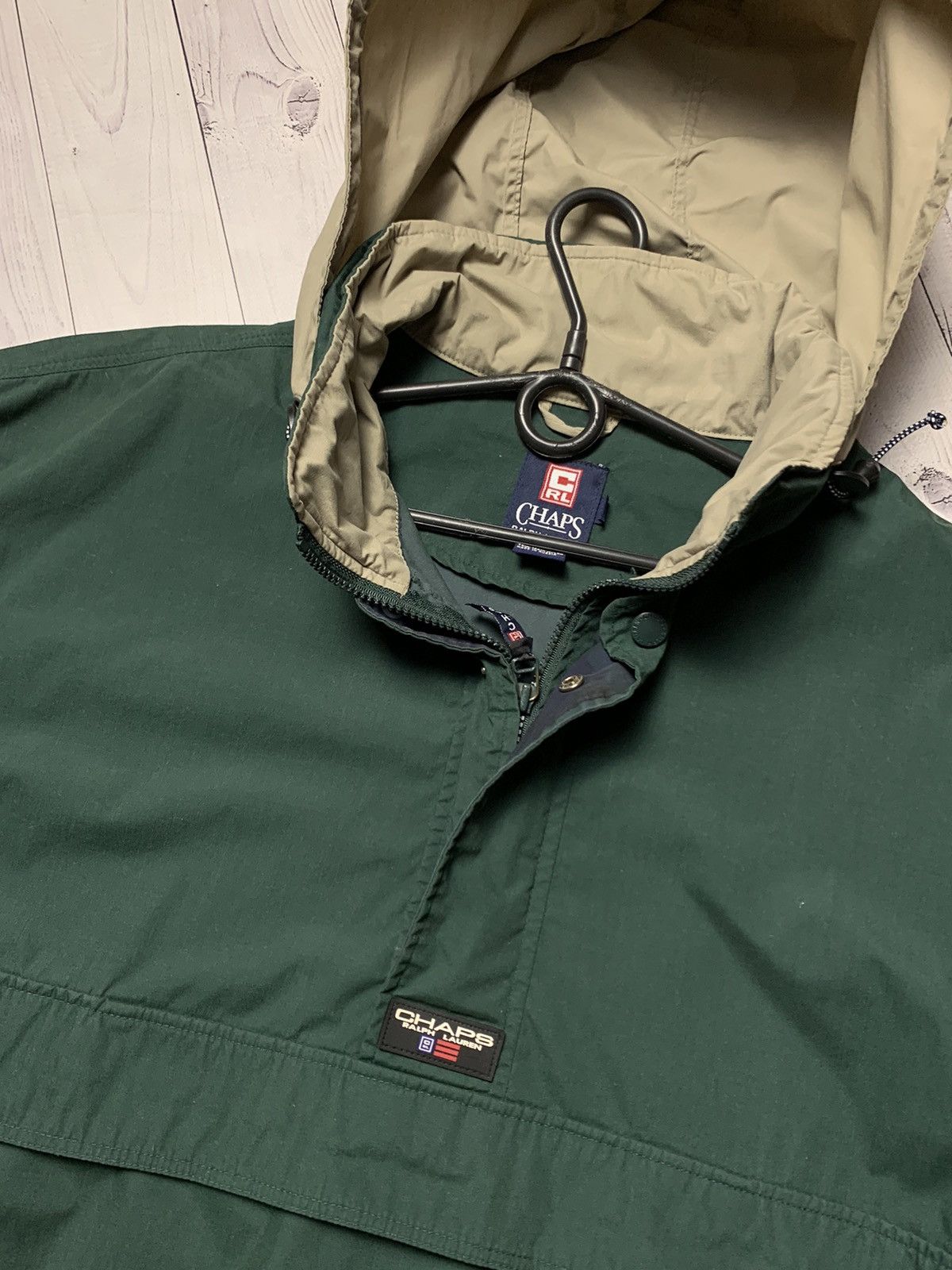 Chaps Ralph Lauren × Polo Ralph Lauren × Vintage Vintage Chaps Polo Ralph Lauren anorak light jacket size XL Size US XL / EU 56 / 4 - 3 Thumbnail