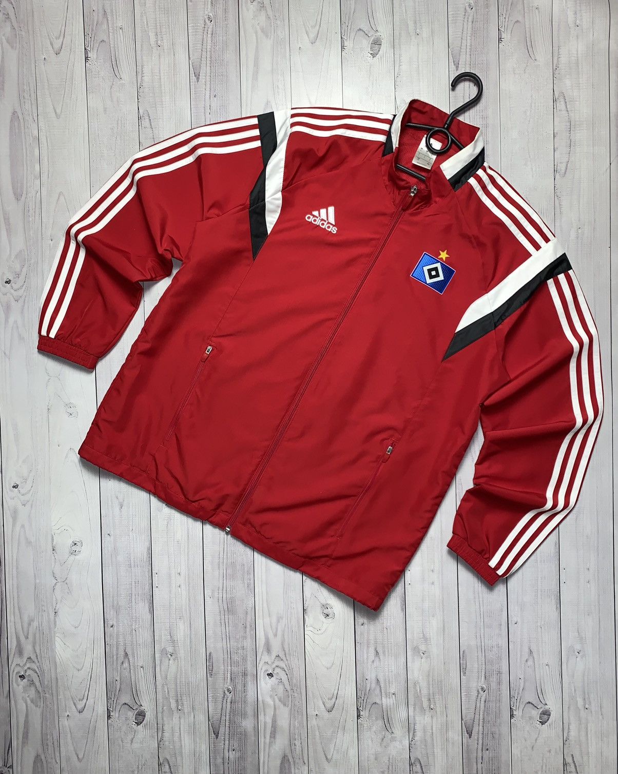 Adidas × Soccer Jersey × Vintage Vintage Soccer track jacket