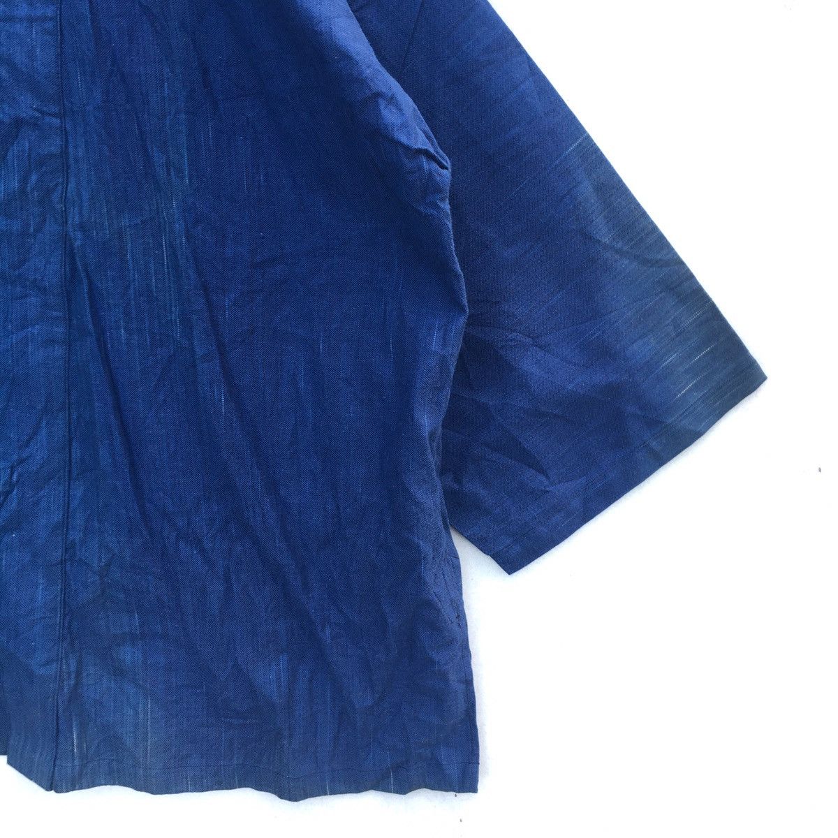 Japanese Brand Vtg Hickory Noragi Indigo Japanese Wrap Kimono Like Visvim Size US M / EU 48-50 / 2 - 3 Thumbnail