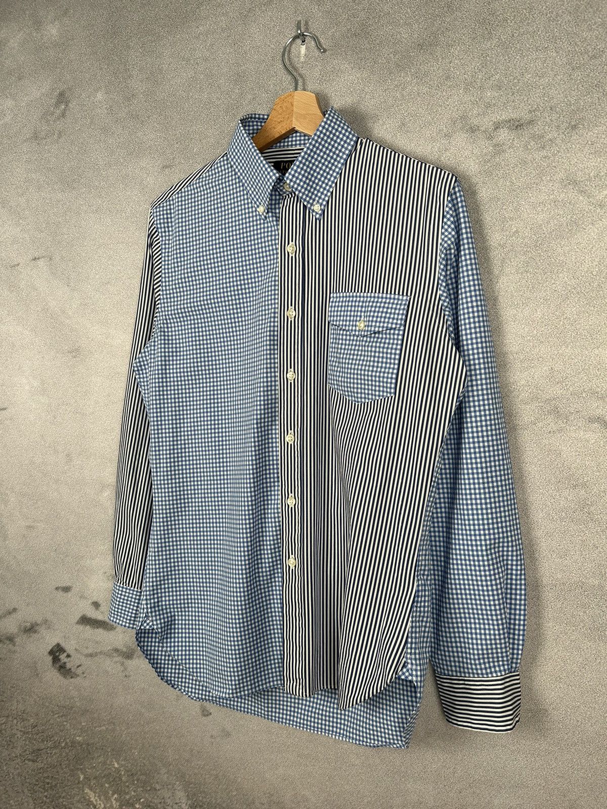 Polo Ralph Lauren Polo Ralph Lauren Shirt Checkered Streetwear New Collection Size US S / EU 44-46 / 1 - 2 Thumbnail