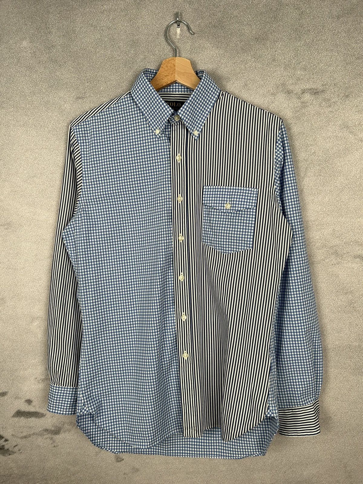 Polo Ralph Lauren Polo Ralph Lauren Shirt Checkered Streetwear New Collection Size US S / EU 44-46 / 1 - 1 Thumbnail