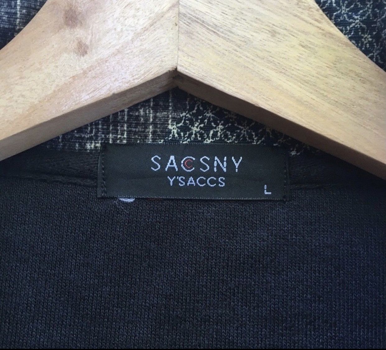 Yohji Yamamoto Vtg Sacsny Y’saccs by Yohji Yamamoto Jumper Single Pocket Size US L / EU 52-54 / 3 - 4 Thumbnail