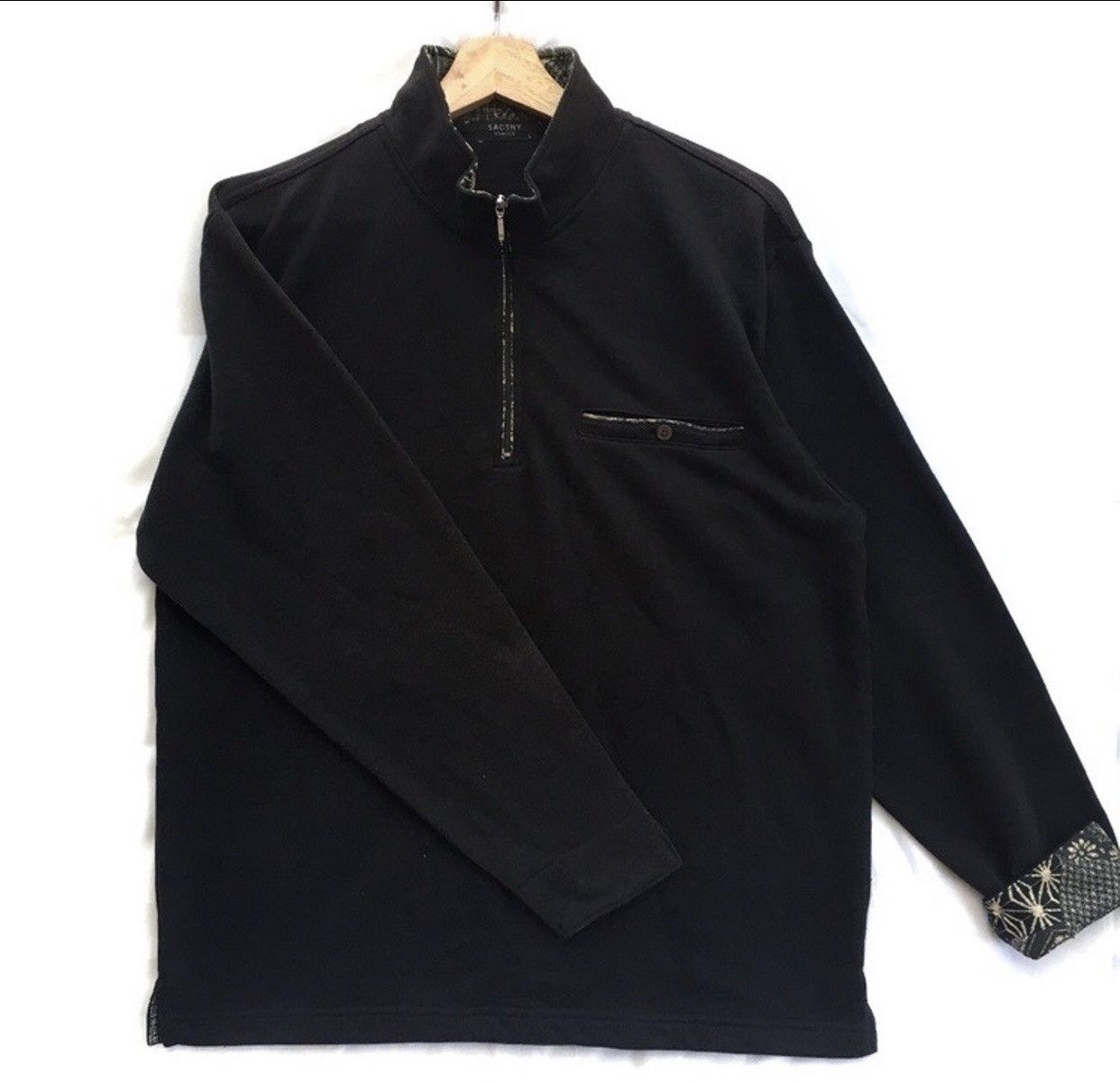 Yohji Yamamoto Vtg Sacsny Y’saccs by Yohji Yamamoto Jumper Single Pocket Size US L / EU 52-54 / 3 - 2 Thumbnail