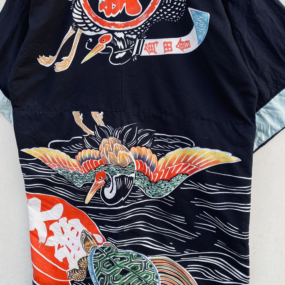 Vintage Vintage Custom Hitoe Sanjuro Hanten Sea Native Kimono Japan Size US L / EU 52-54 / 3 - 8 Thumbnail