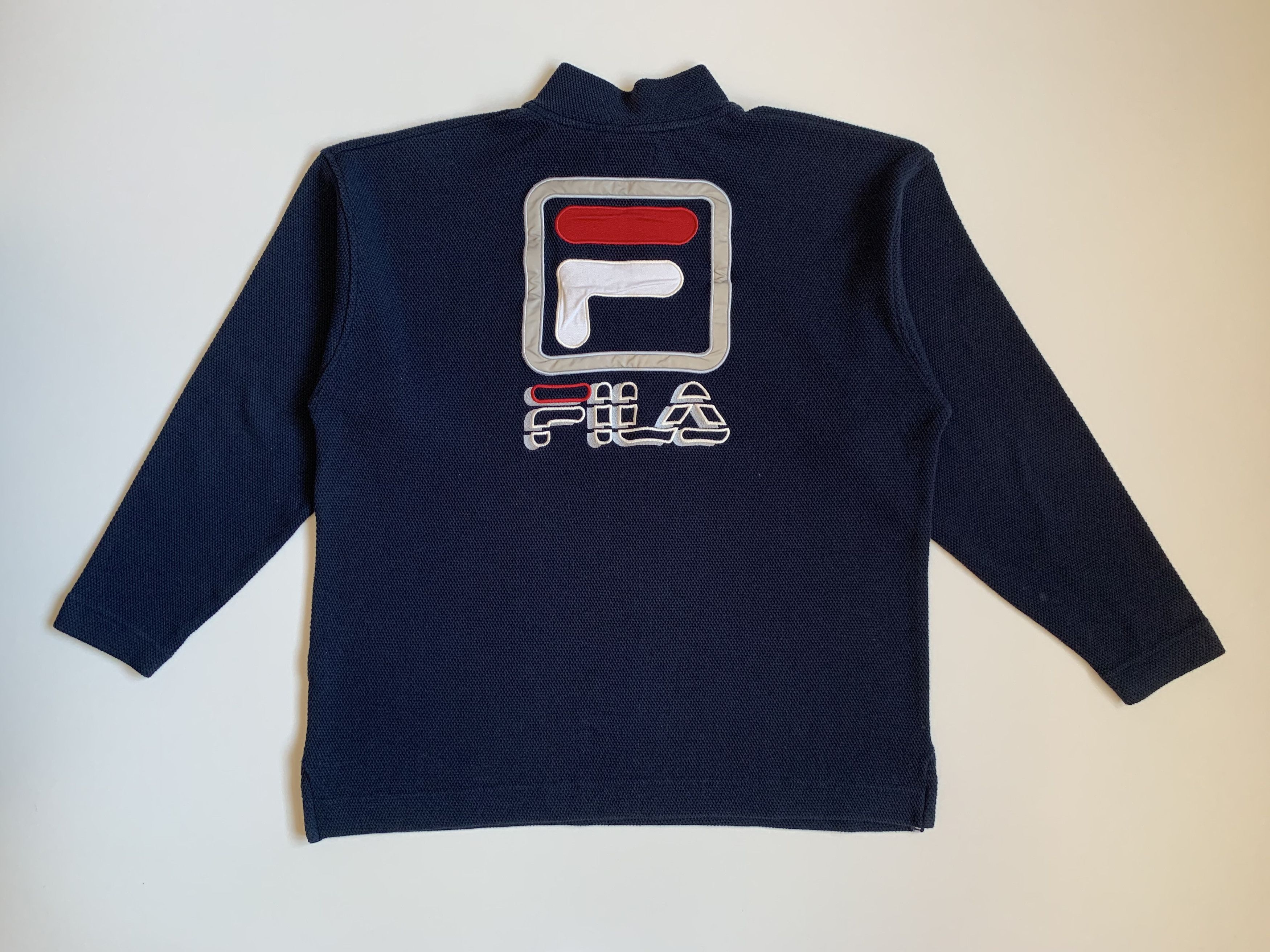 Fila Vintage Fila Big Logo Men's Pullover Sweatshirt Size US M / EU 48-50 / 2 - 1 Thumbnail