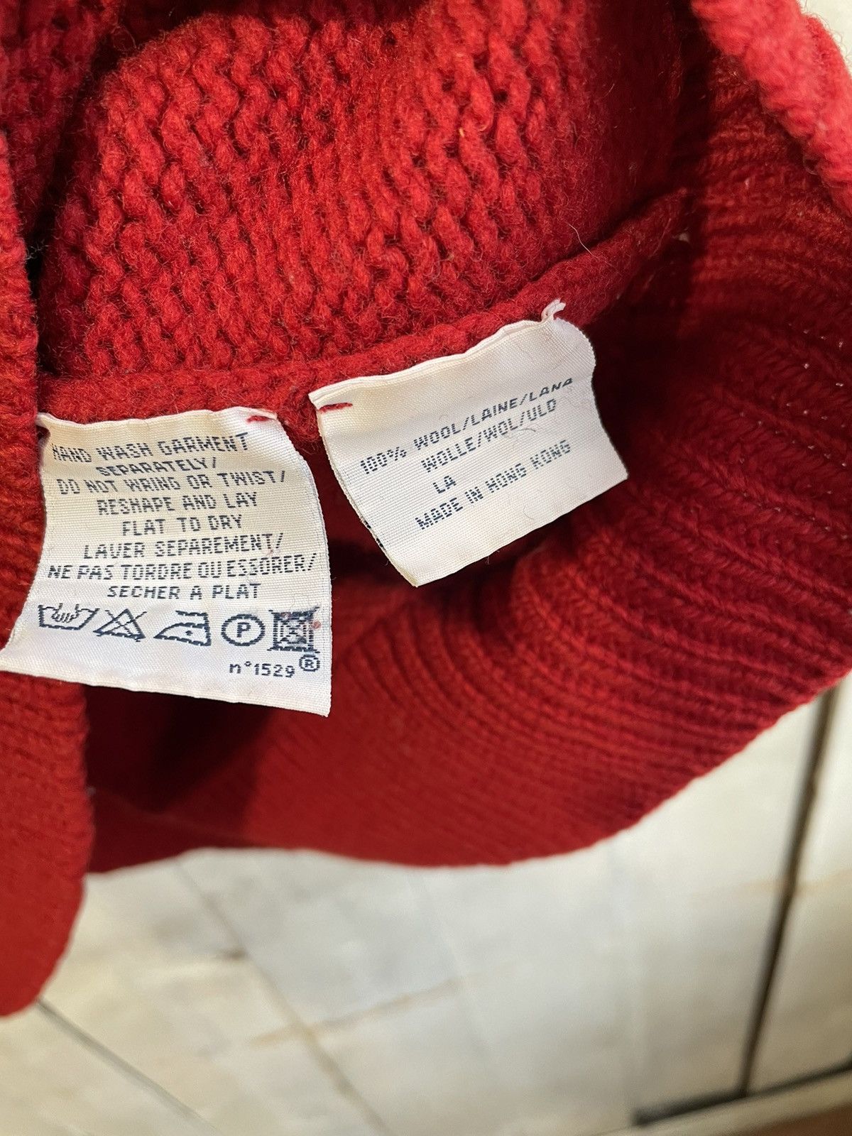 Polo Ralph Lauren × Vintage Rare Vintage POLO SPORT Ralph Lauren Wool American Sweater Size US L / EU 52-54 / 3 - 11 Thumbnail