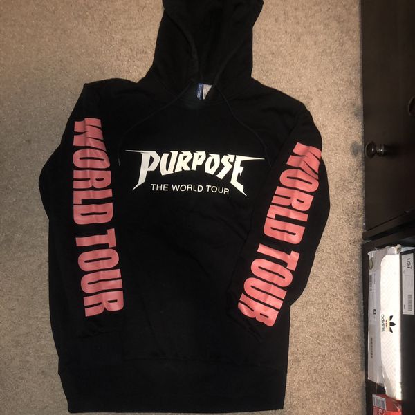 H M Justin Bieber Purpose Tour Hoodie Size Medium Grailed