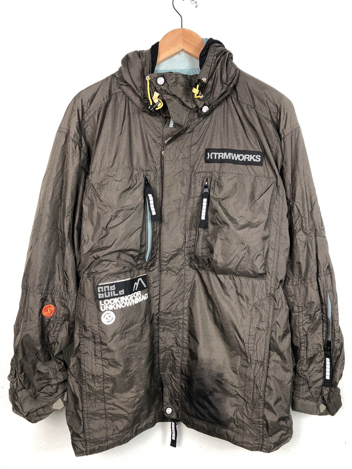 A-Seven Utility Techwear Tactical Windbreaker Light Jacket