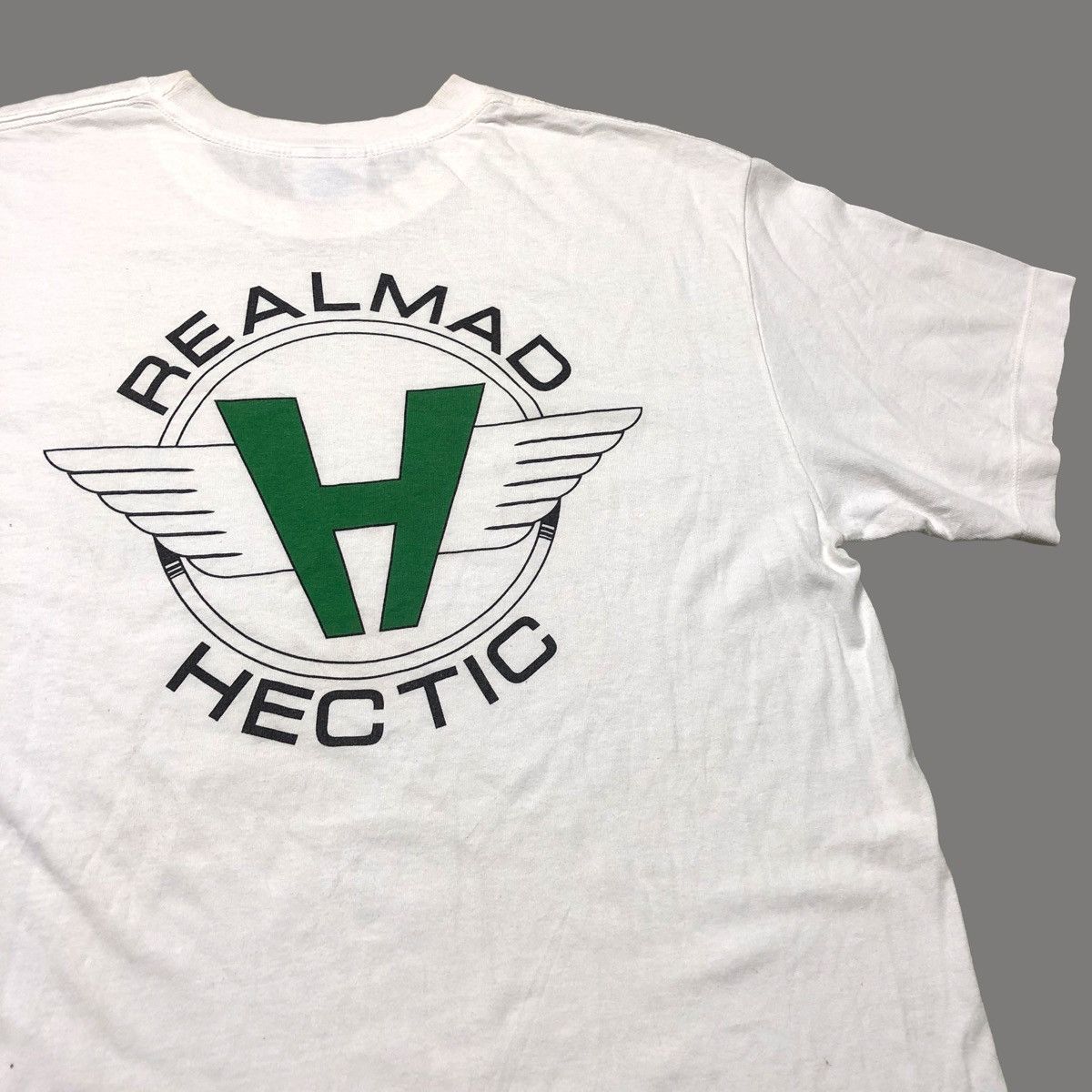 Hiroshi Fujiwara × Japanese Brand × MasterPiece Vtg Real MadHectic OG Japanese Streetwear Tshirt Size US L / EU 52-54 / 3 - 1 Thumbnail