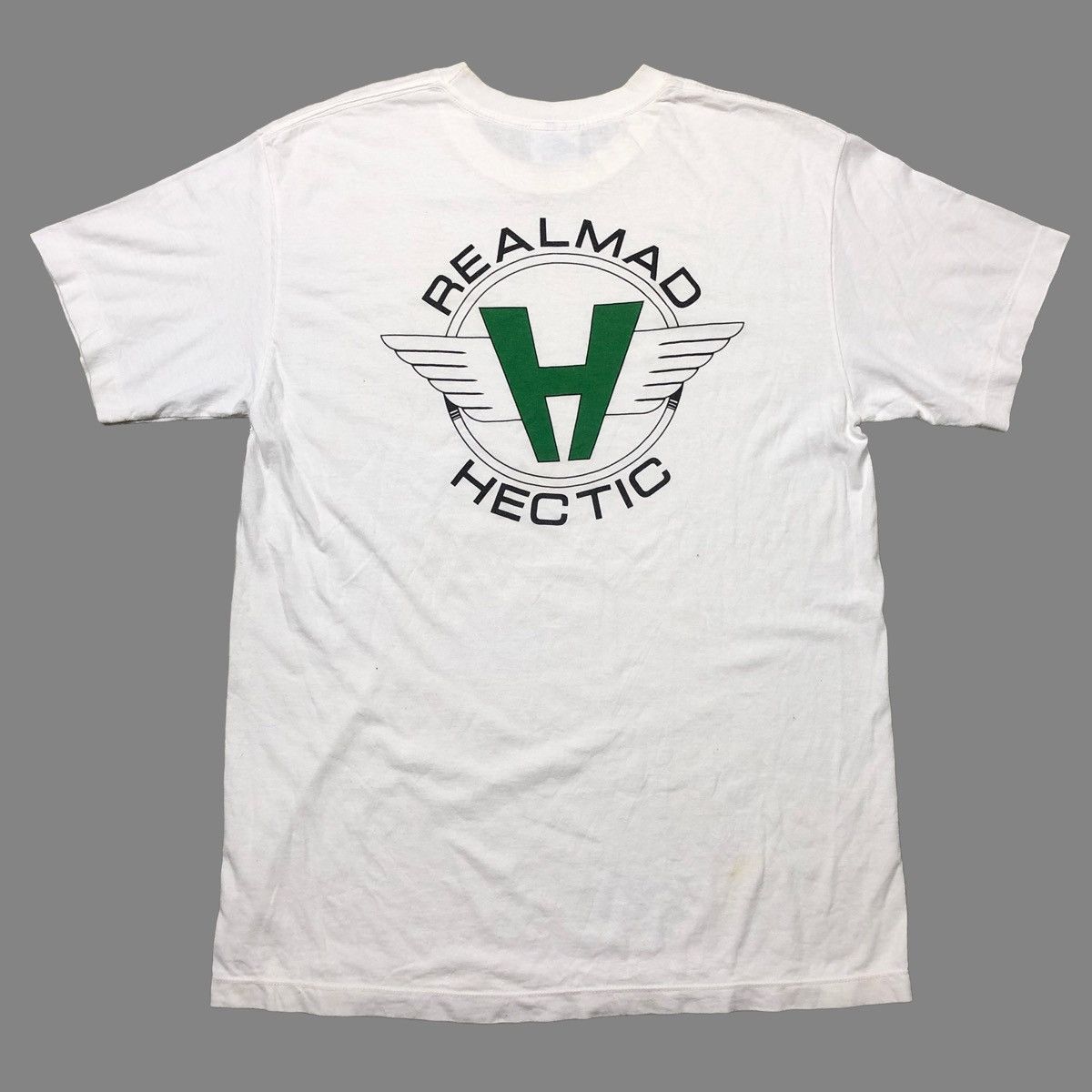 Hiroshi Fujiwara × Japanese Brand × MasterPiece Vtg Real MadHectic OG Japanese Streetwear Tshirt Size US L / EU 52-54 / 3 - 4 Thumbnail