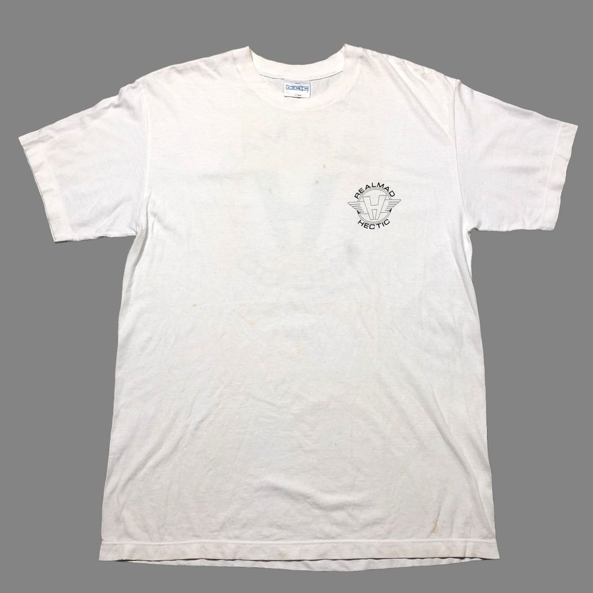 Hiroshi Fujiwara × Japanese Brand × MasterPiece Vtg Real MadHectic OG Japanese Streetwear Tshirt Size US L / EU 52-54 / 3 - 3 Thumbnail