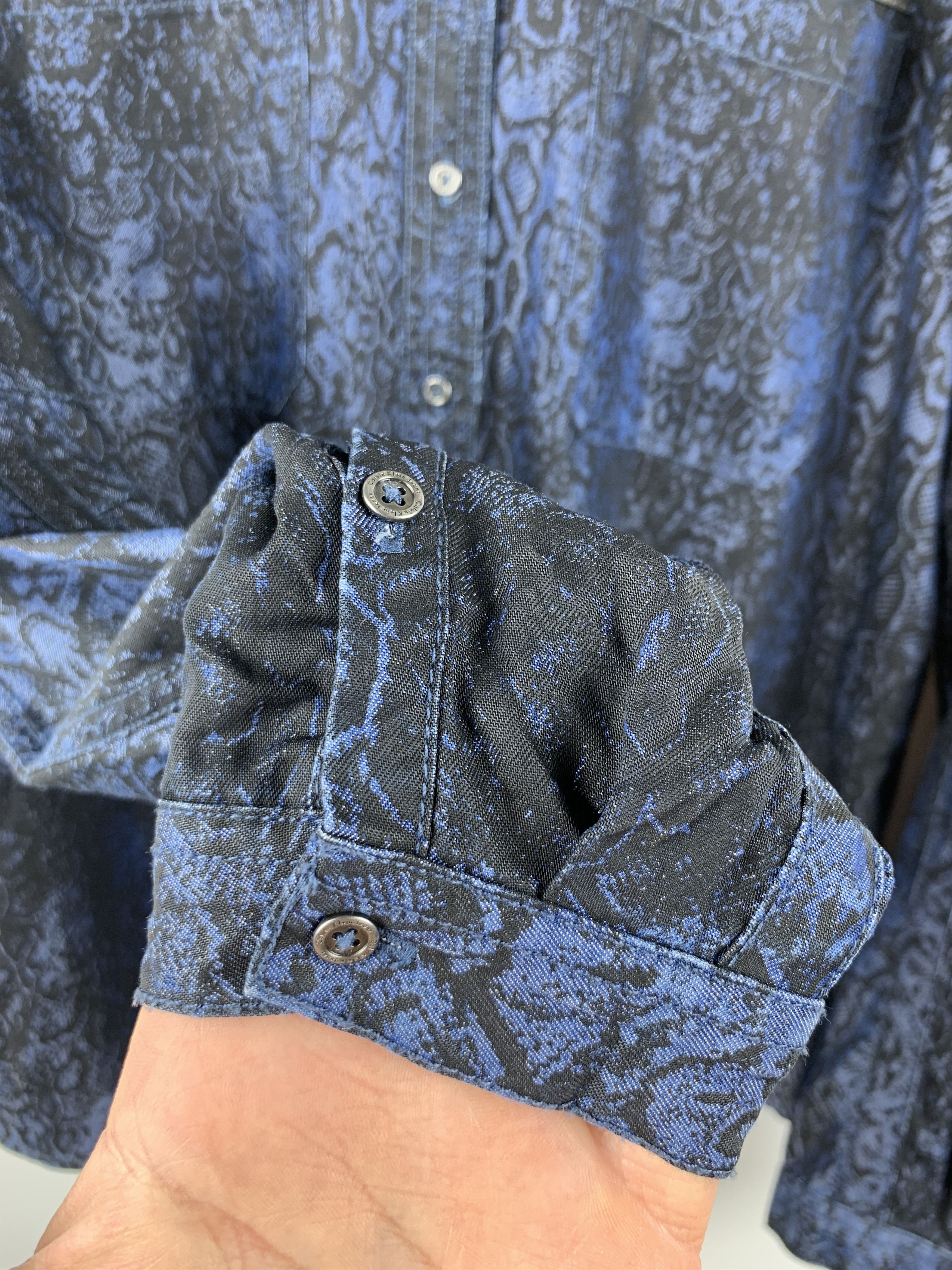 Calvin Klein Calvin Klein Jeans Snake Print Long Sleeve Wmn's Shirt Size M / US 6-8 / IT 42-44 - 6 Thumbnail