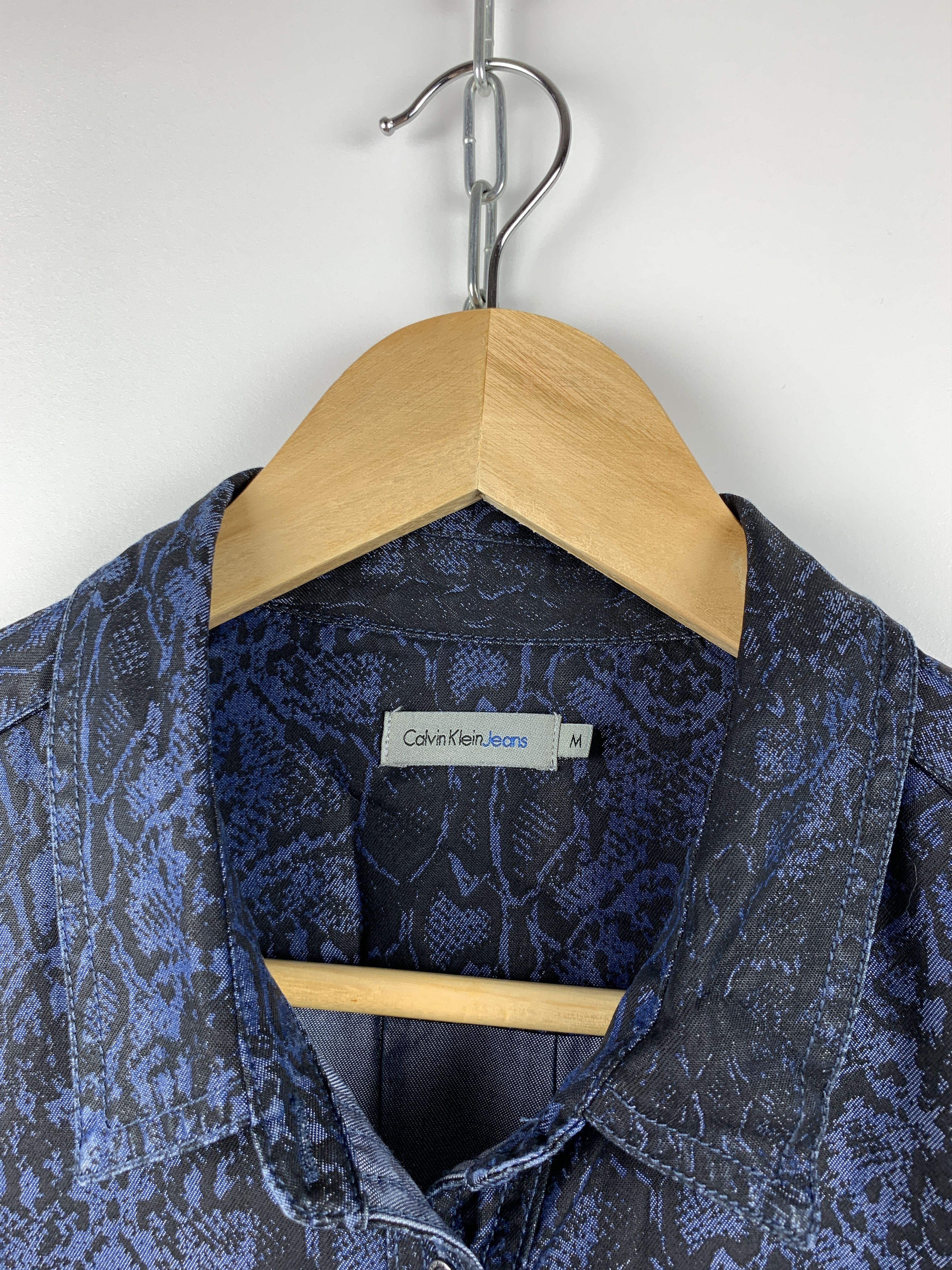 Calvin Klein Calvin Klein Jeans Snake Print Long Sleeve Wmn's Shirt Size M / US 6-8 / IT 42-44 - 4 Thumbnail