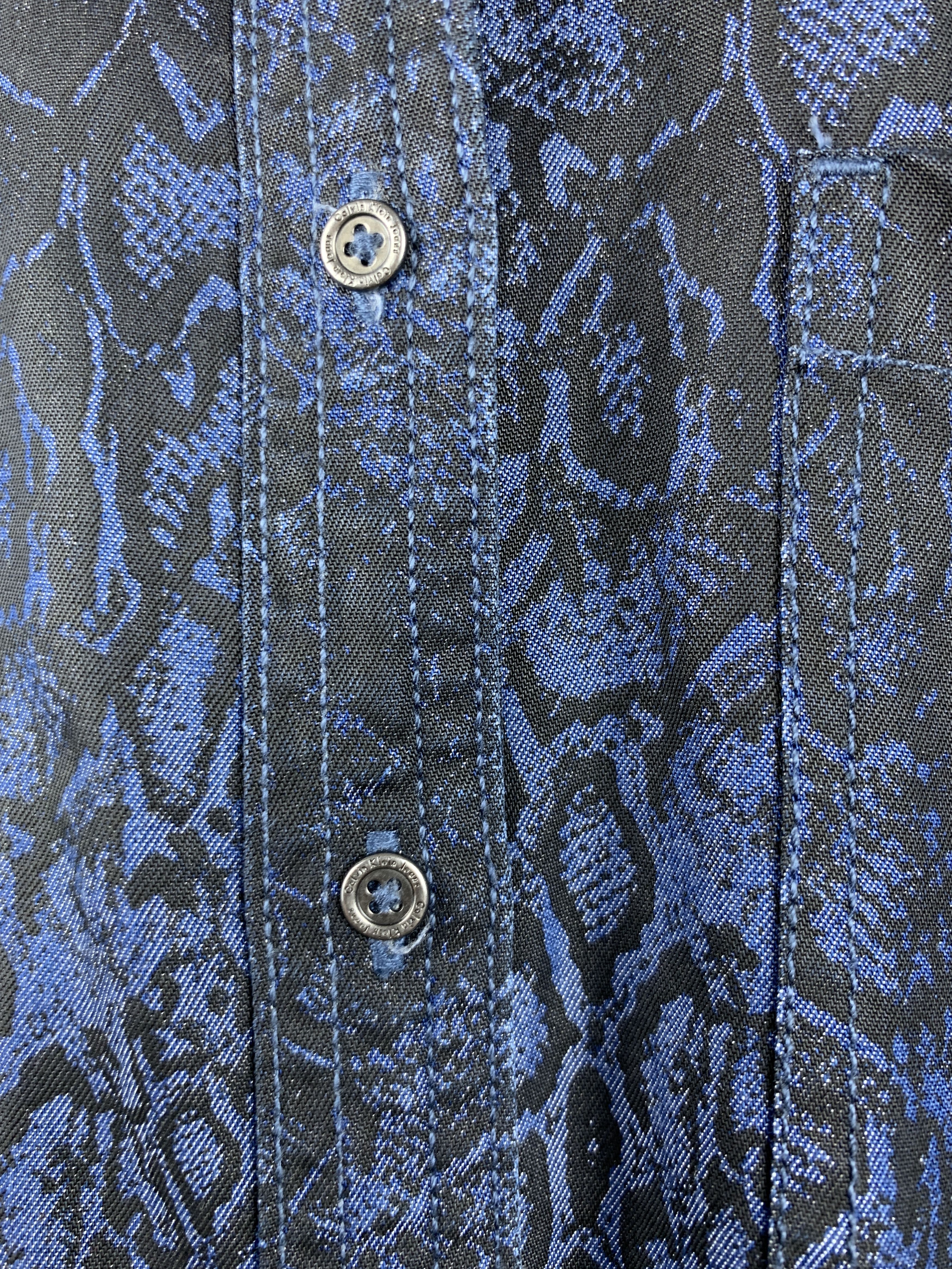 Calvin Klein Calvin Klein Jeans Snake Print Long Sleeve Wmn's Shirt Size M / US 6-8 / IT 42-44 - 5 Thumbnail