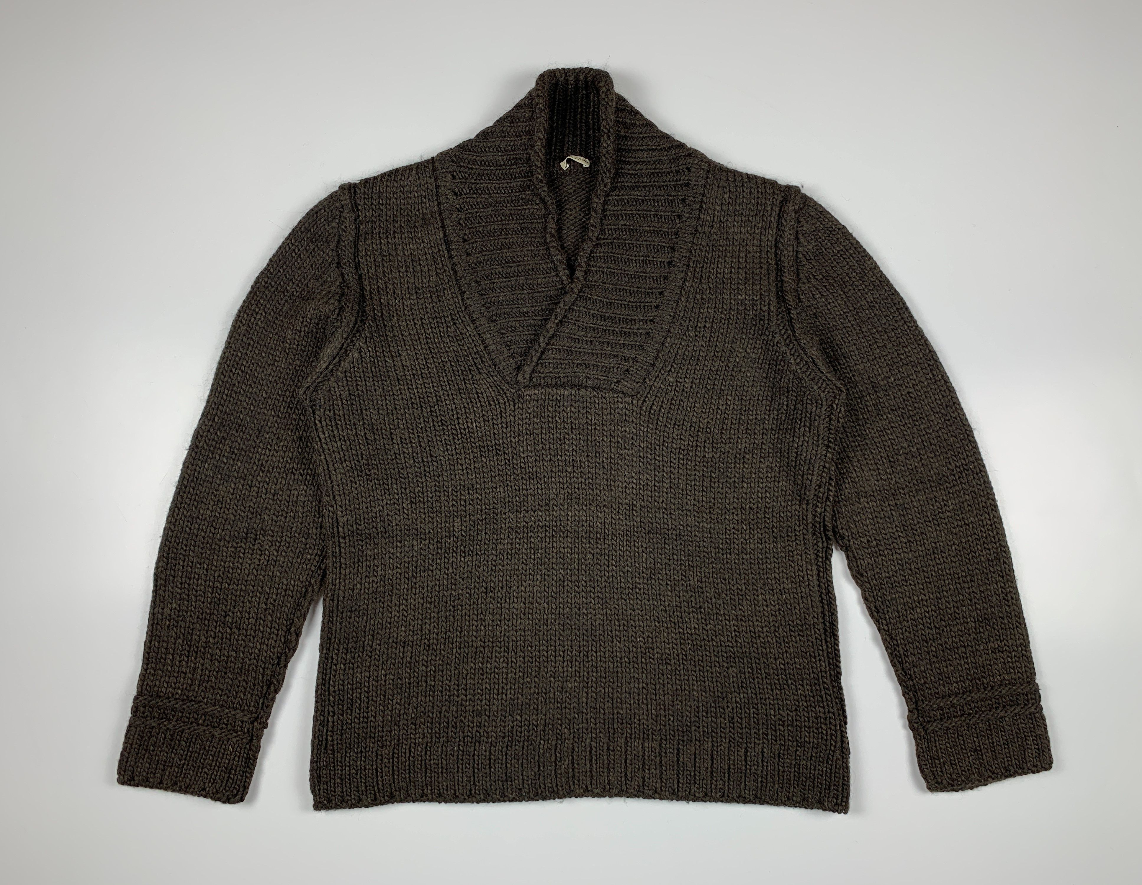 Paolo Pecora Paolo Pecora Milano Wool Alpaca Acrylic Sweater Size US XL / EU 56 / 4 - 1 Thumbnail