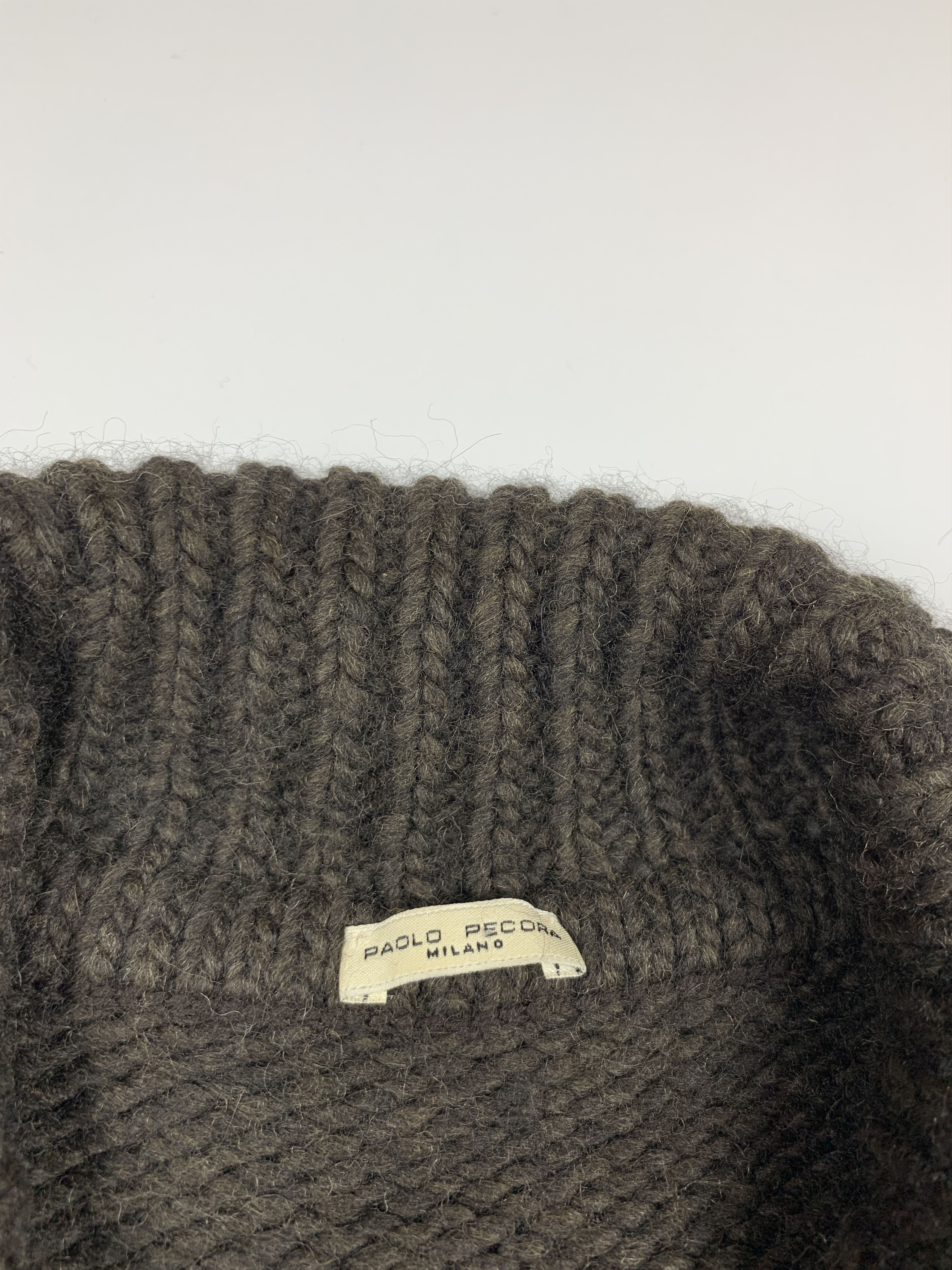 Paolo Pecora Paolo Pecora Milano Wool Alpaca Acrylic Sweater Size US XL / EU 56 / 4 - 6 Thumbnail