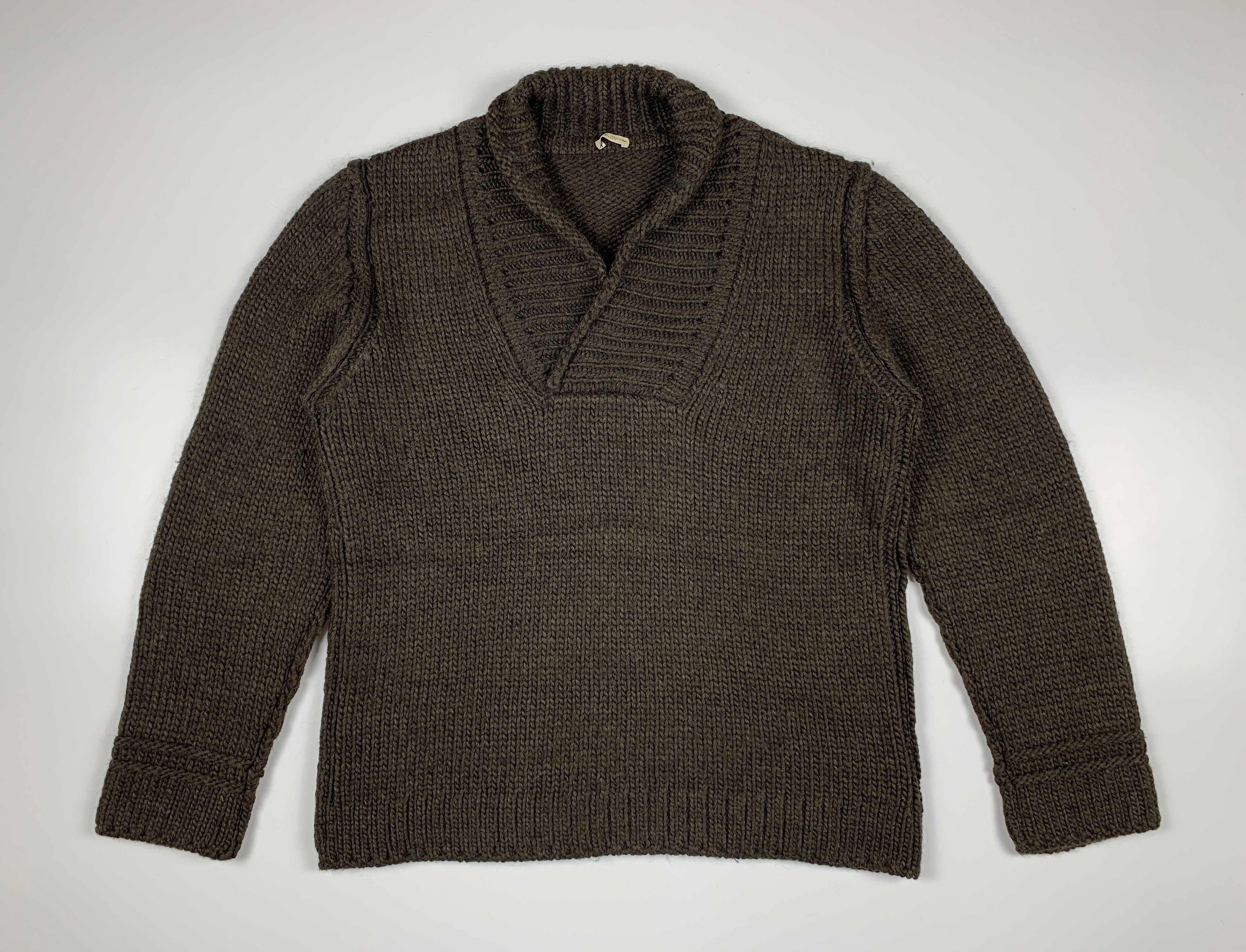 Paolo Pecora Paolo Pecora Milano Wool Alpaca Acrylic Sweater Size US XL / EU 56 / 4 - 4 Thumbnail