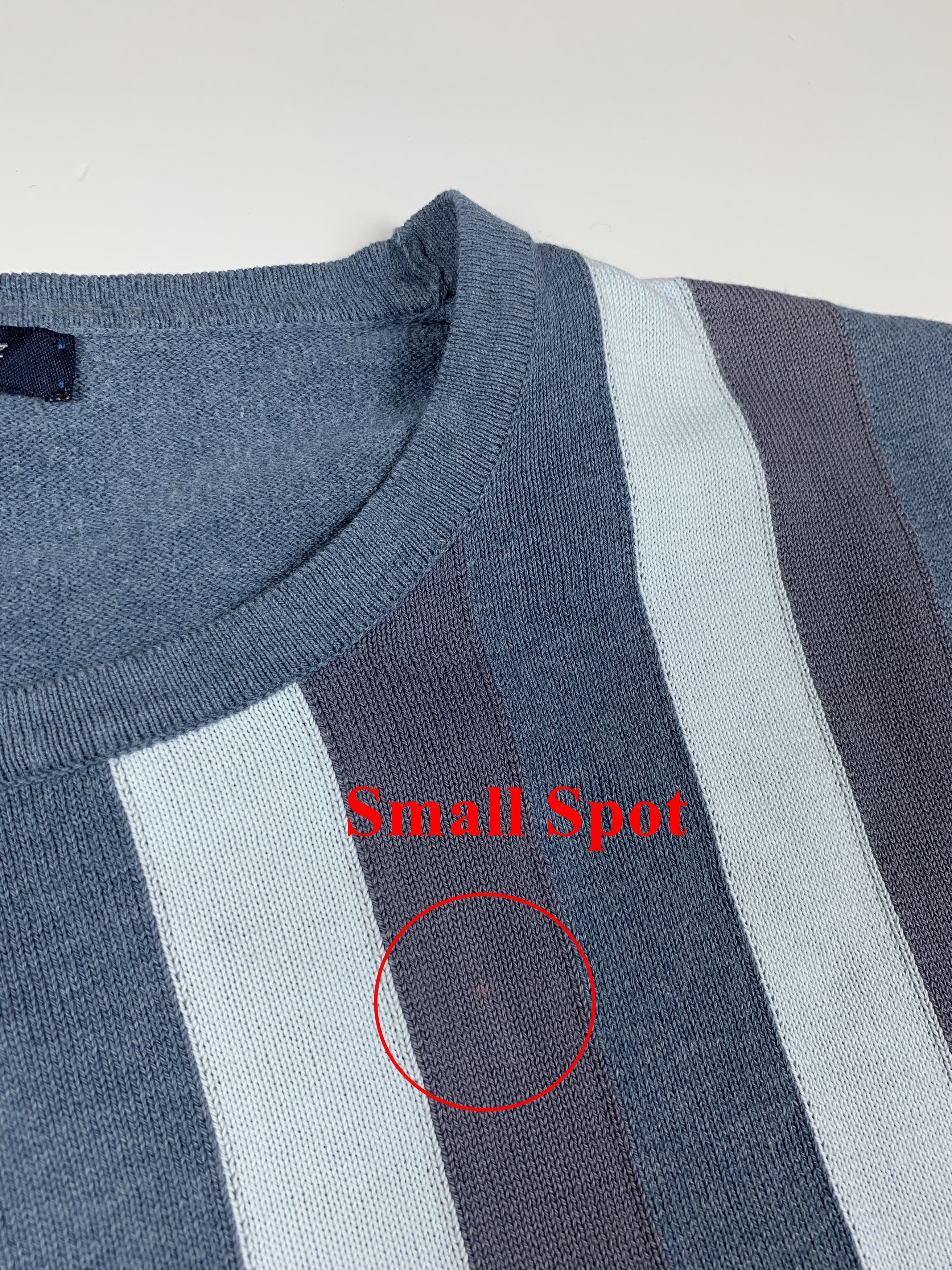 Burberry Vintage Burberry London Men's Lightweight Striped Sweater Size US XL / EU 56 / 4 - 10 Thumbnail