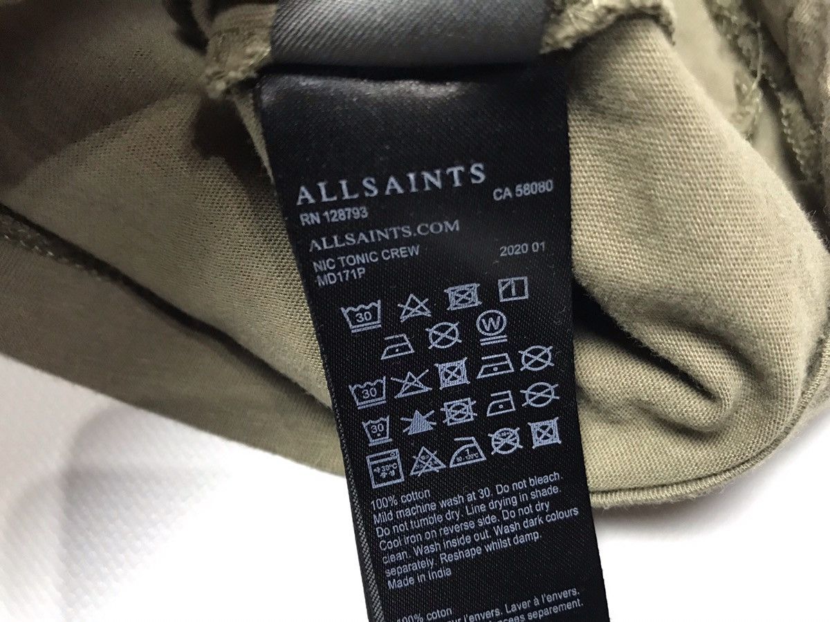 Allsaints Allsaints Nic Tonic Crew Tee Size US L / EU 52-54 / 3 - 9 Thumbnail