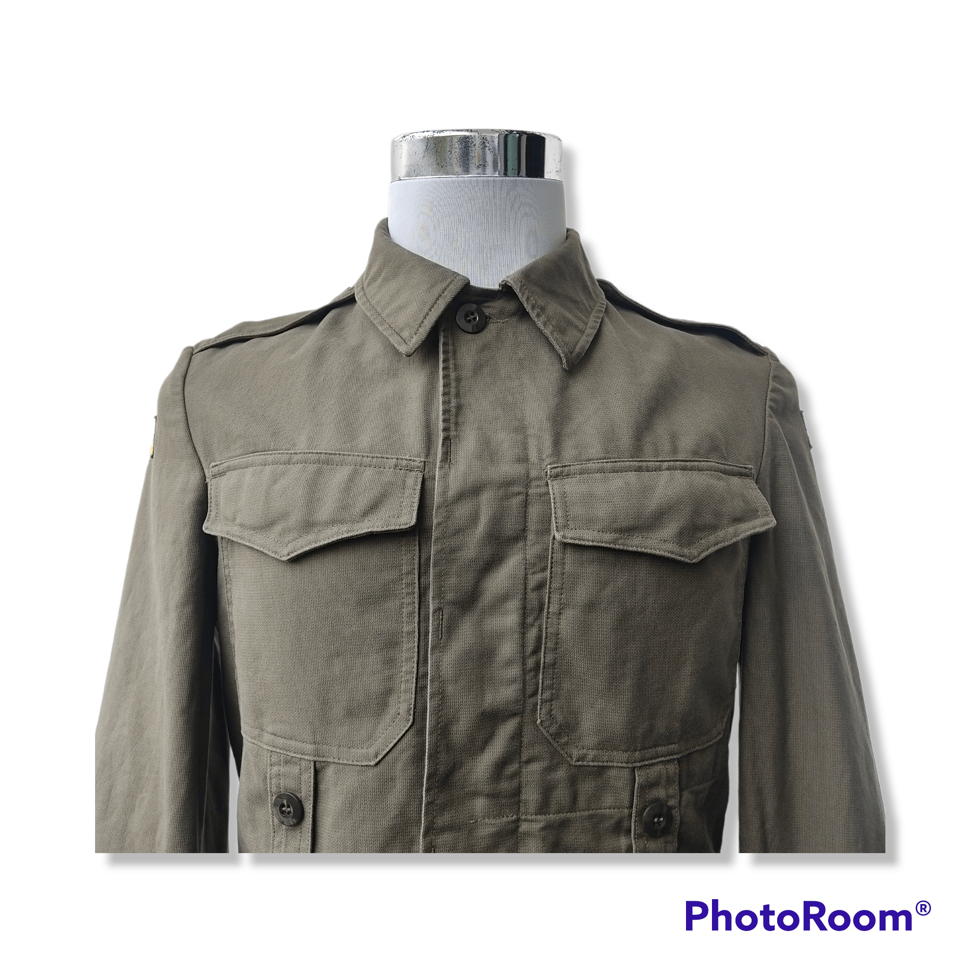 Vintage Vintage 80s OG German Army Moleskin Field Jacket Size US M / EU 48-50 / 2 - 2 Thumbnail