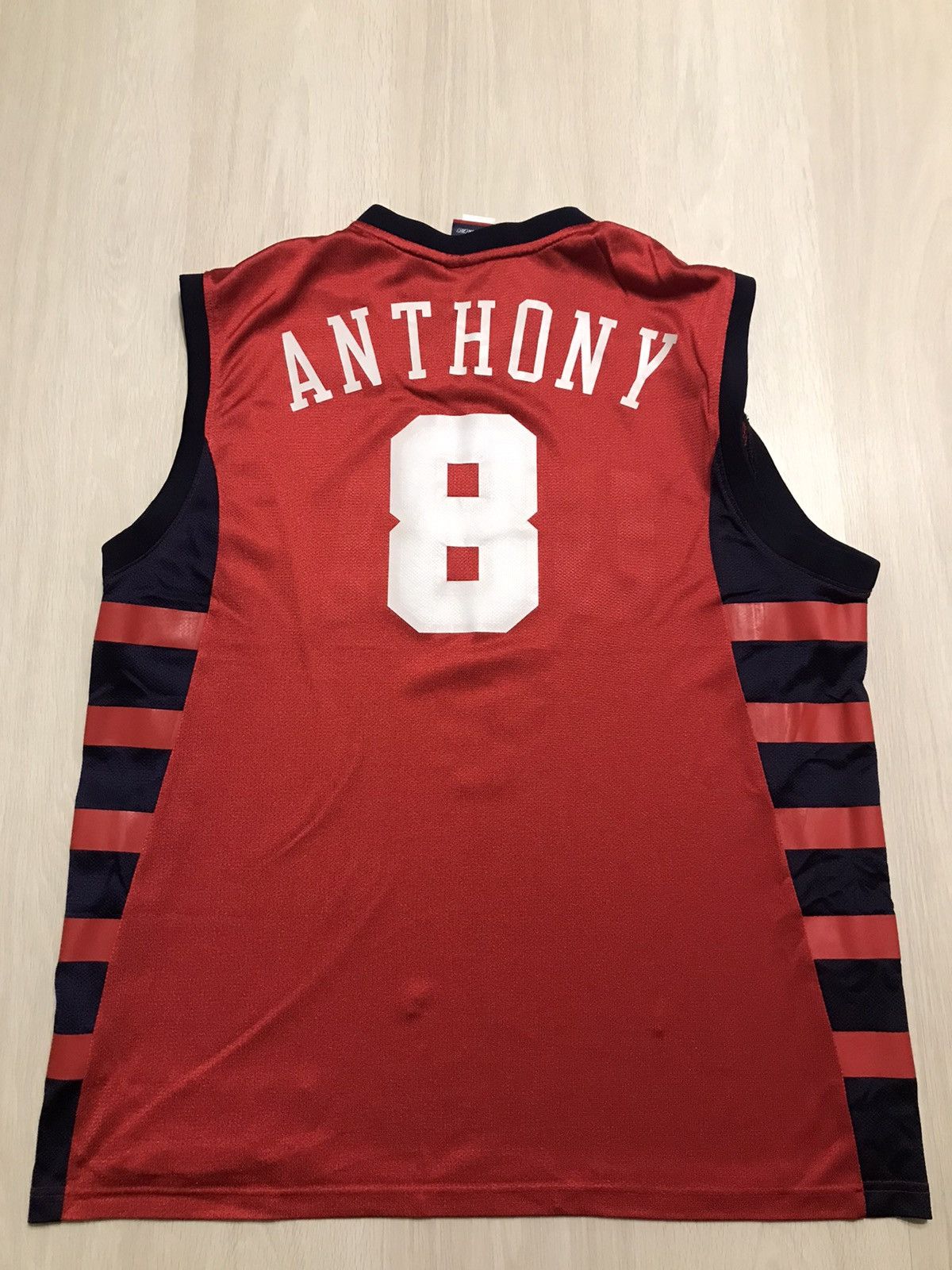 Reebok CARMELO ANTHONY USA 2004 OLYMPICS #8 REEBOK JERSEY | Grailed