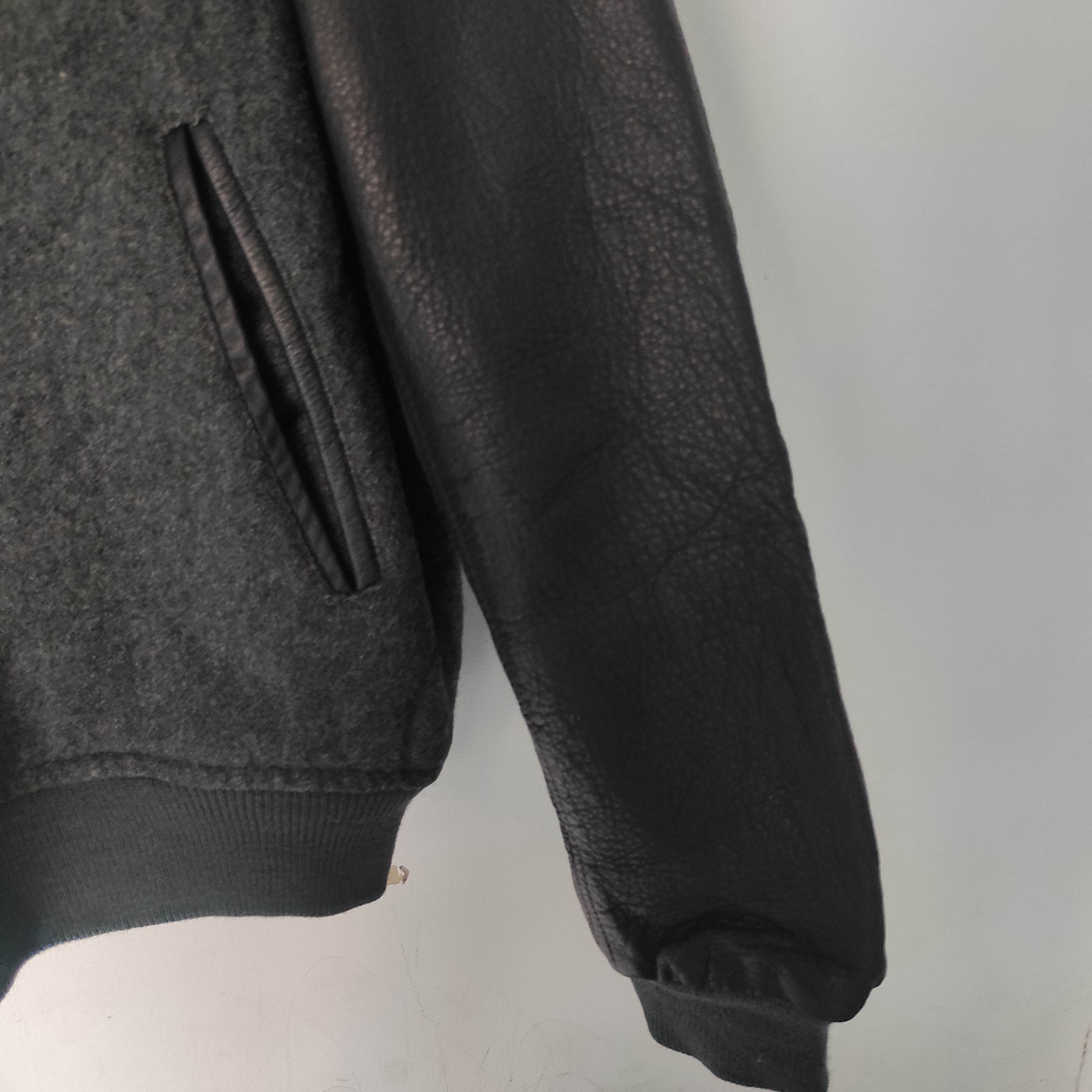 Japanese Brand Vintage Street Trad 1958 Varsity Leather Jacket Size US M / EU 48-50 / 2 - 7 Thumbnail