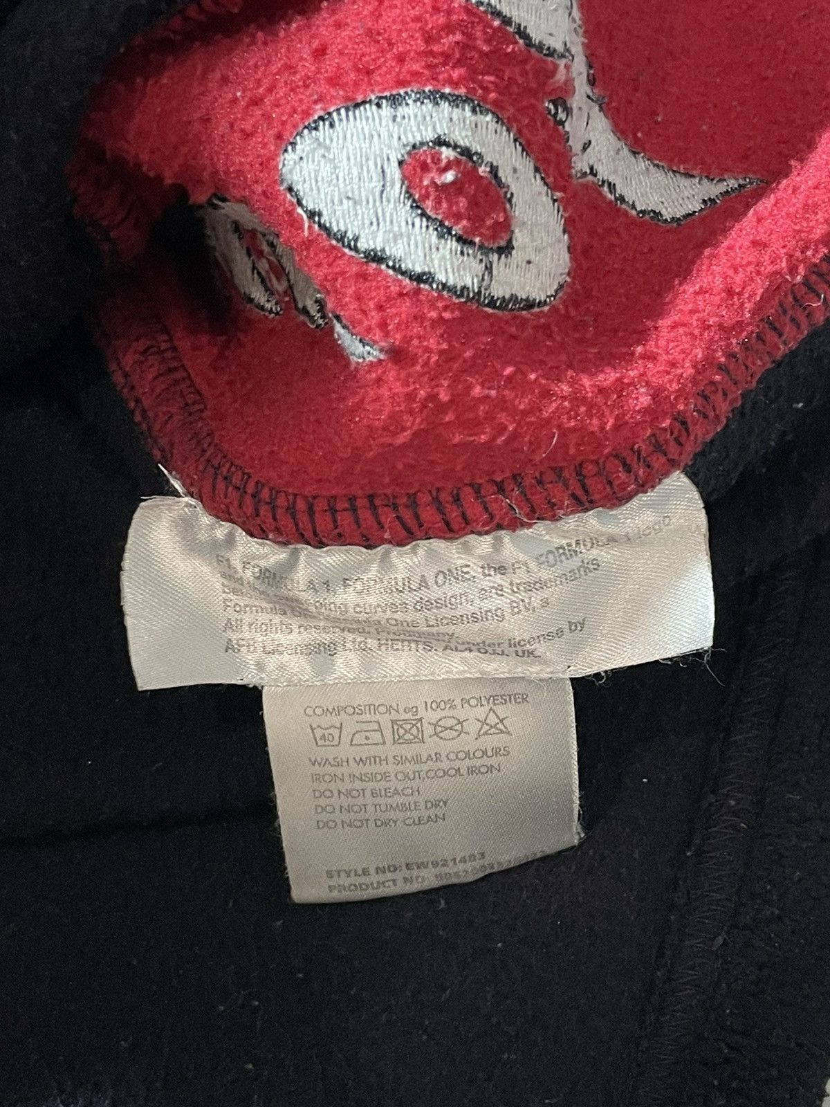 Vintage Vintage Formula 1 Fleece Size US L / EU 52-54 / 3 - 11 Thumbnail