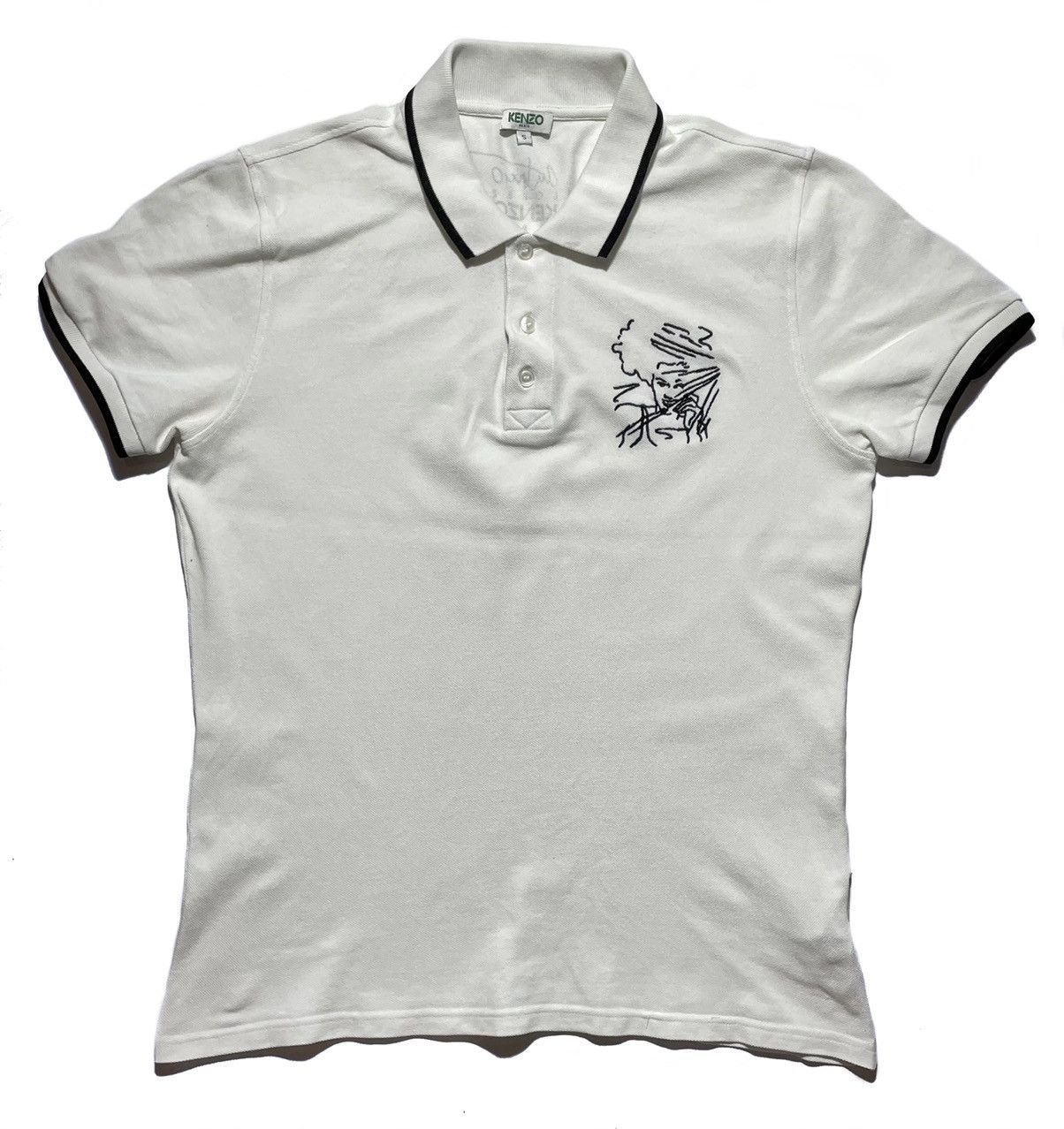 Kenzo Kenzo x Antonio Lopez Polo T-shirt Size US S / EU 44-46 / 1 - 1 Thumbnail