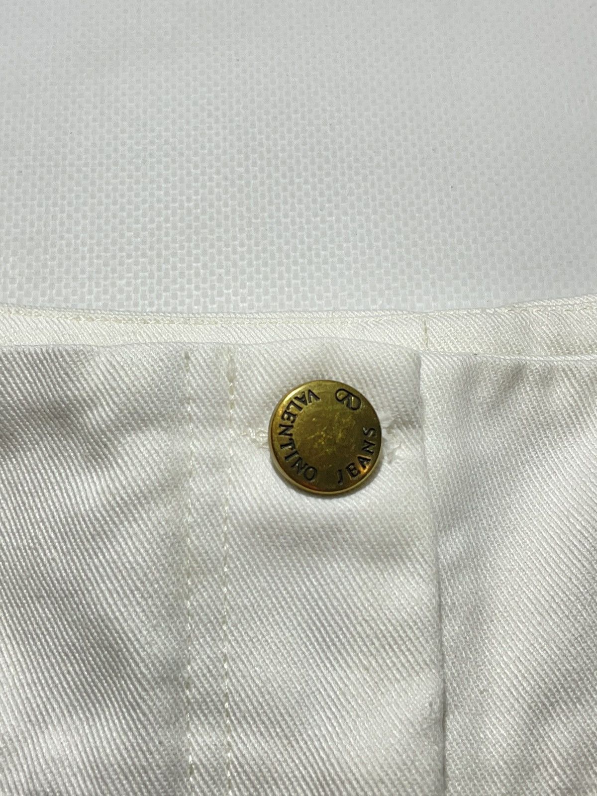 Valentino Vintage Women’s Valentino Jeans Gold Chain Pants Size 28" / US 6 / IT 42 - 5 Thumbnail