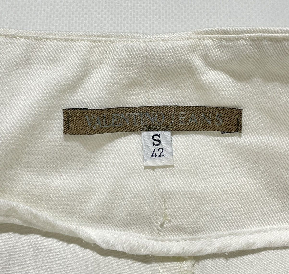 Valentino Vintage Women’s Valentino Jeans Gold Chain Pants Size 28" / US 6 / IT 42 - 8 Thumbnail