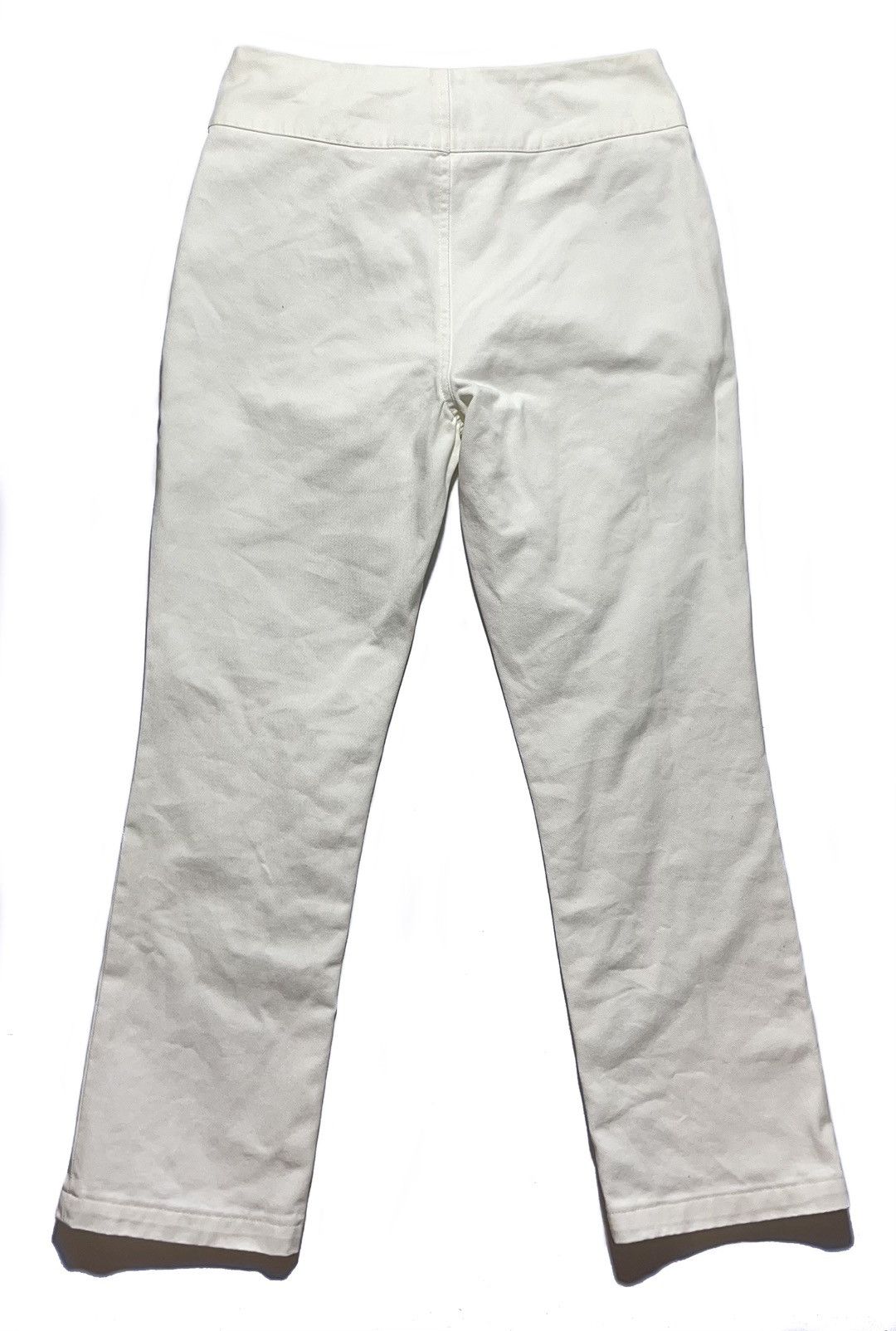 Valentino Vintage Women’s Valentino Jeans Gold Chain Pants Size 28" / US 6 / IT 42 - 2 Thumbnail