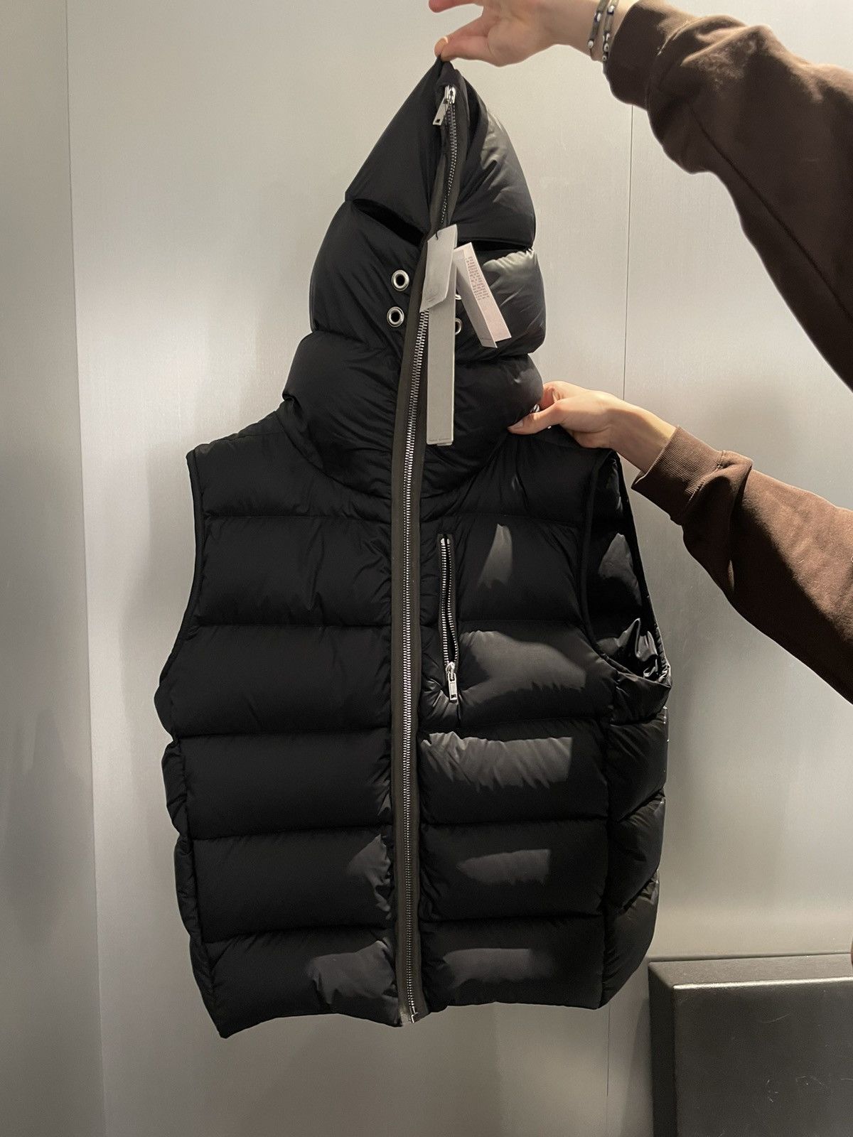 Rick Owens Rick Owens Strobe Gimp Down Puffer Vest | Grailed