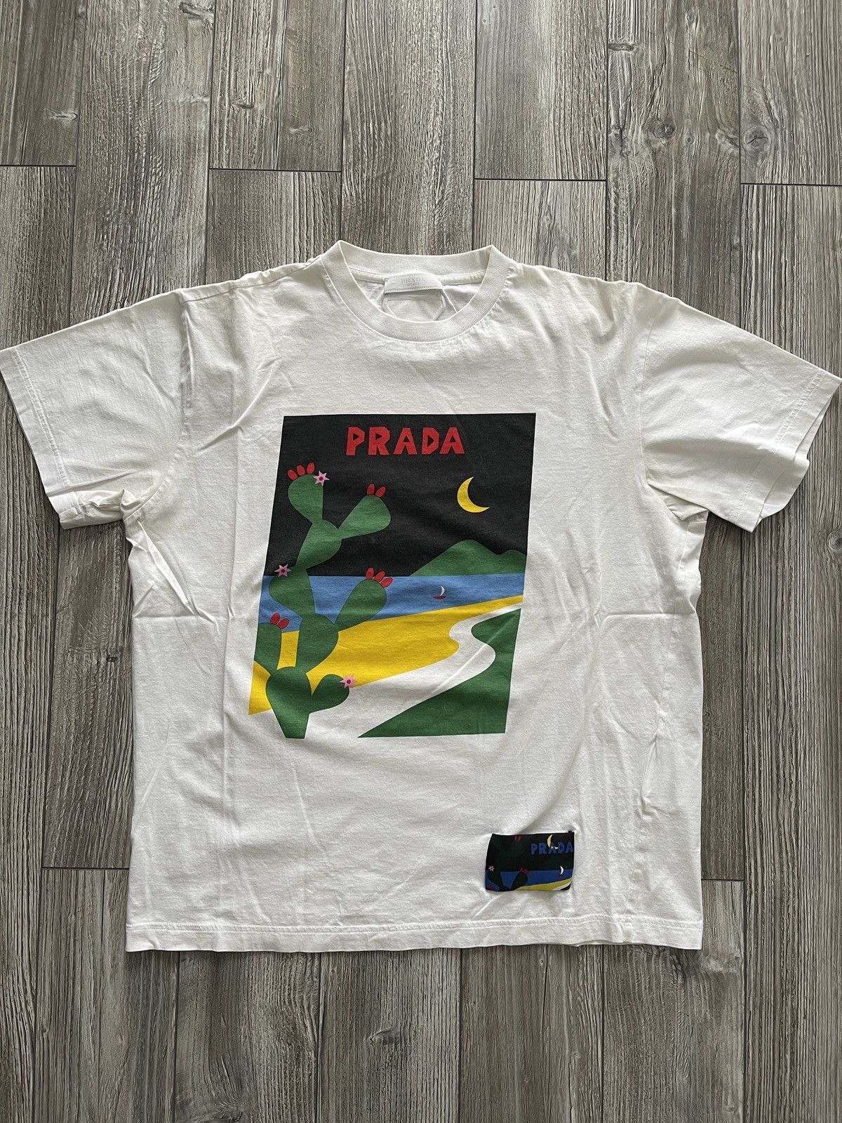 Prada Prada Night Cactus Print T shirt Grailed