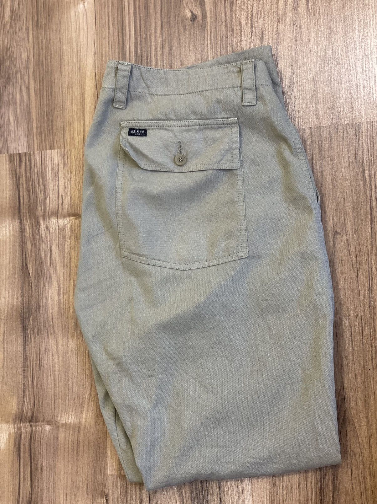Guess Vintage Guess Jeans Pants Multi-pocket Grunge Y2K 00s Size US 36 / EU 52 - 7 Thumbnail