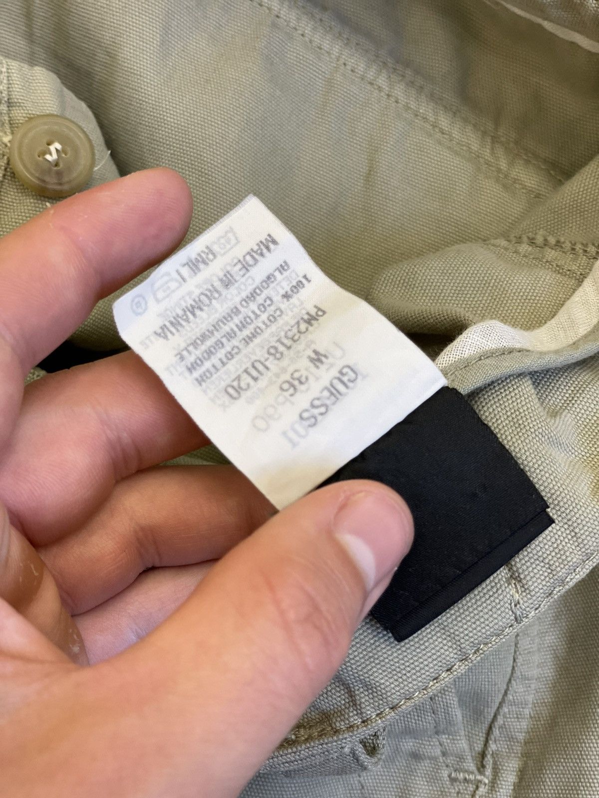 Guess Vintage Guess Jeans Pants Multi-pocket Grunge Y2K 00s Size US 36 / EU 52 - 15 Thumbnail