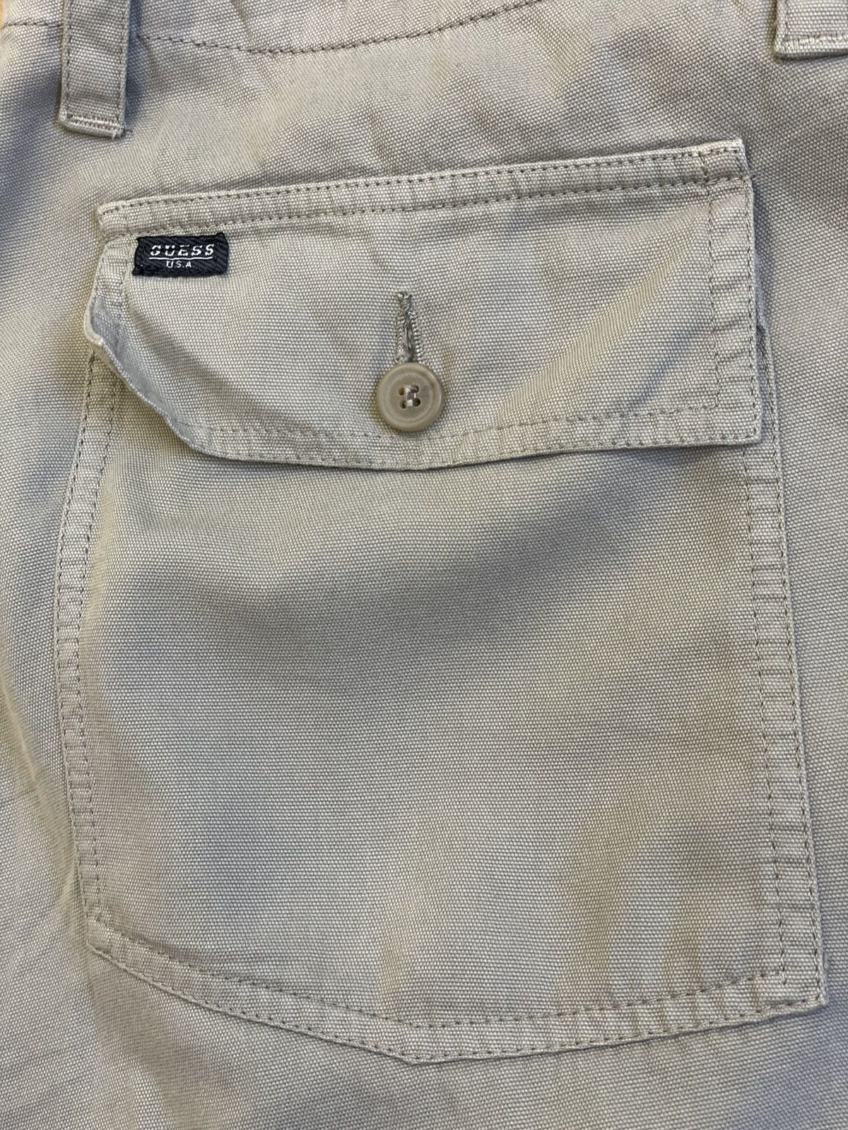 Guess Vintage Guess Jeans Pants Multi-pocket Grunge Y2K 00s Size US 36 / EU 52 - 8 Thumbnail