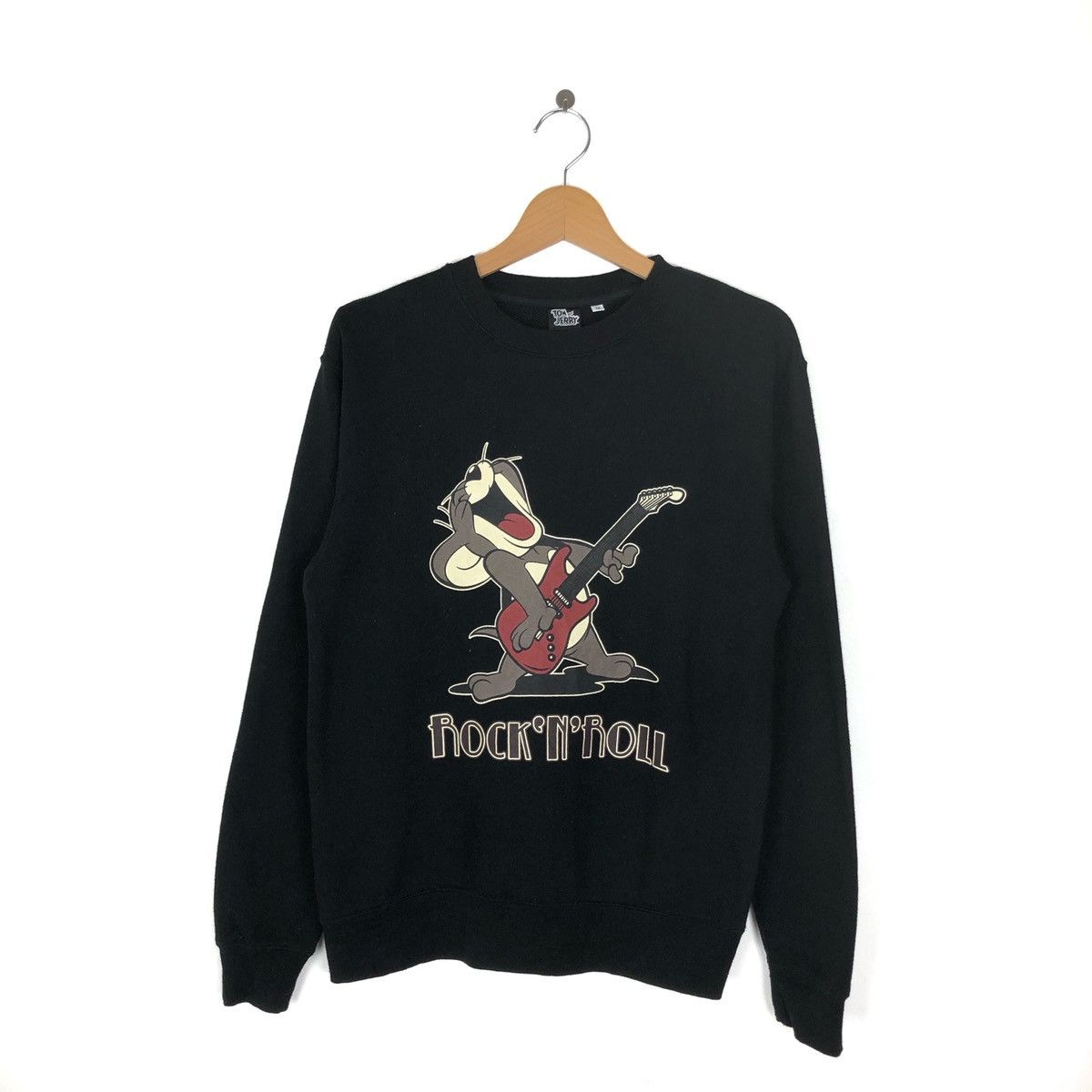 Tom and Jerry Rock N Roll Cartoon Network Sweatshirt