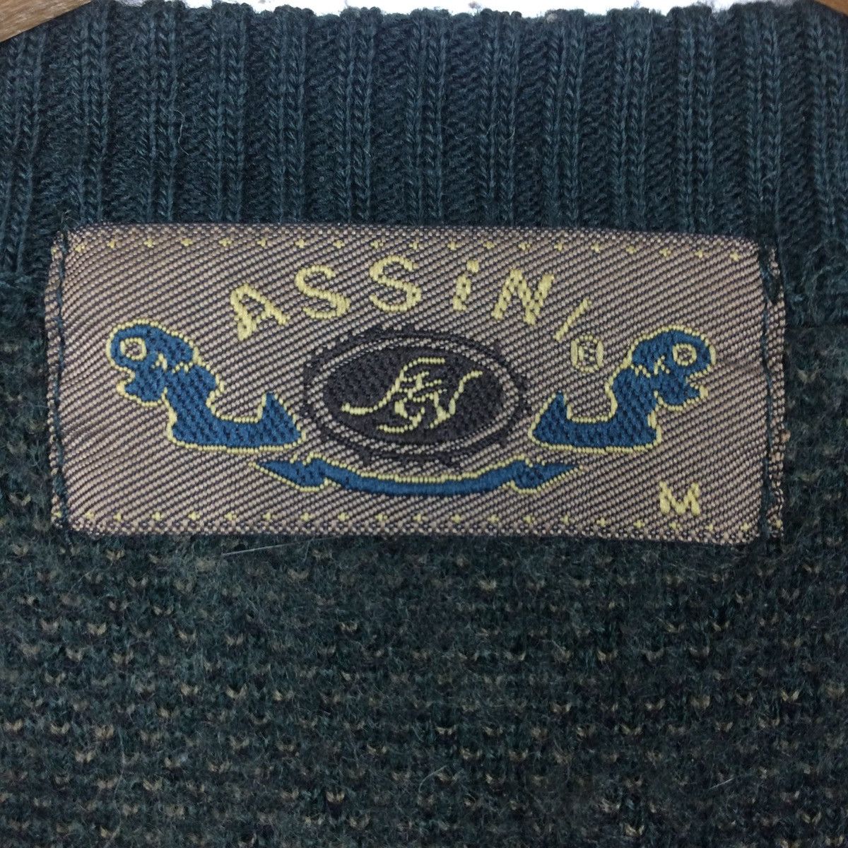 Vintage 🔥RARE🔥Assini Embroidery Fullprint Knitwear Size US M / EU 48-50 / 2 - 6 Thumbnail