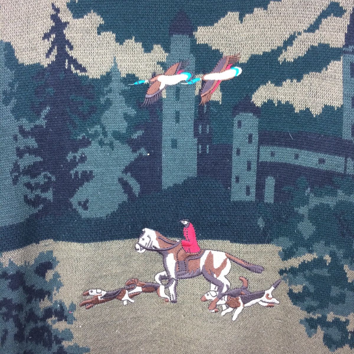 Vintage 🔥RARE🔥Assini Embroidery Fullprint Knitwear Size US M / EU 48-50 / 2 - 3 Thumbnail