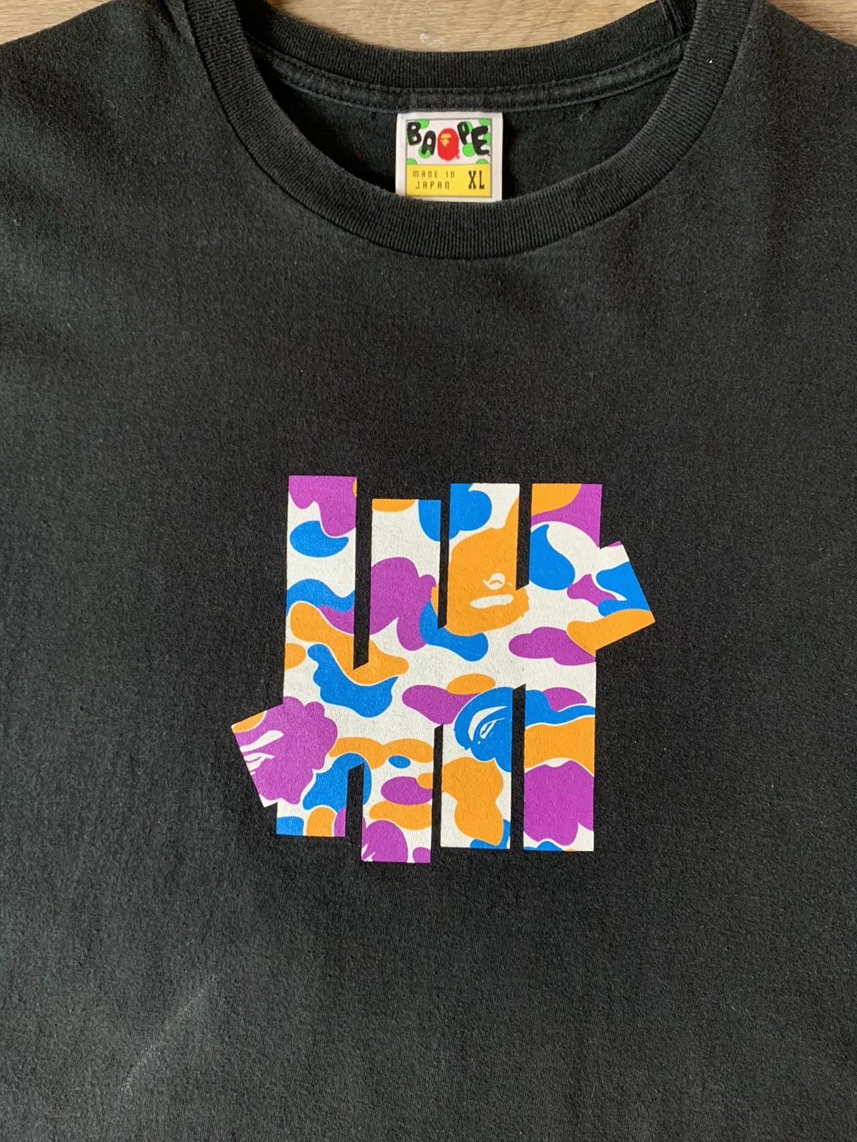Bape × Undefeated Bape x Undefeated 5 Strikes Tee | Grailed
