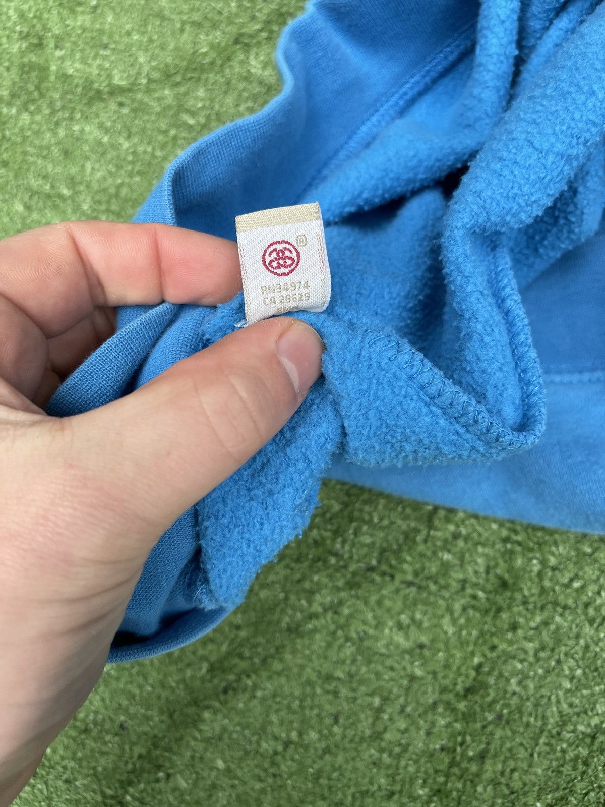 Stussy Stussy Y2K Carolina Blue embroidered crewneck Small Size US S / EU 44-46 / 1 - 6 Thumbnail