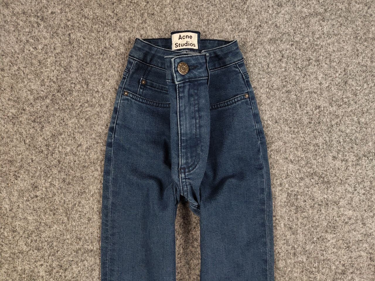 Acne Studios Acne Studios Skin 5 Emerald Premium blue Denim Jeans Size 29" - 7 Thumbnail