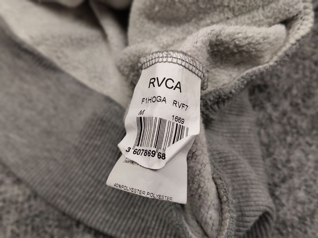 Toy Machine Vintage Toy Machine x RVCA gray logos Skateboards Hoodie Size US M / EU 48-50 / 2 - 19 Thumbnail